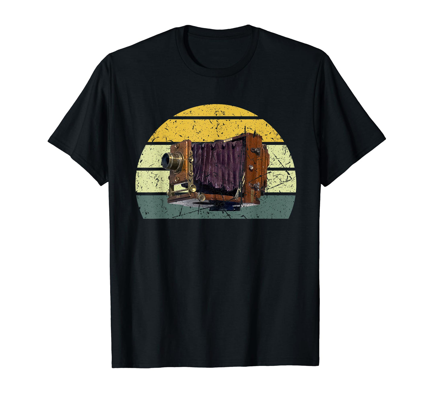 Camera Obscura Old Camera Photographer T-Shirt - Graphic Print for Adults - T-Shirt, Sweatshirt, Hoodie