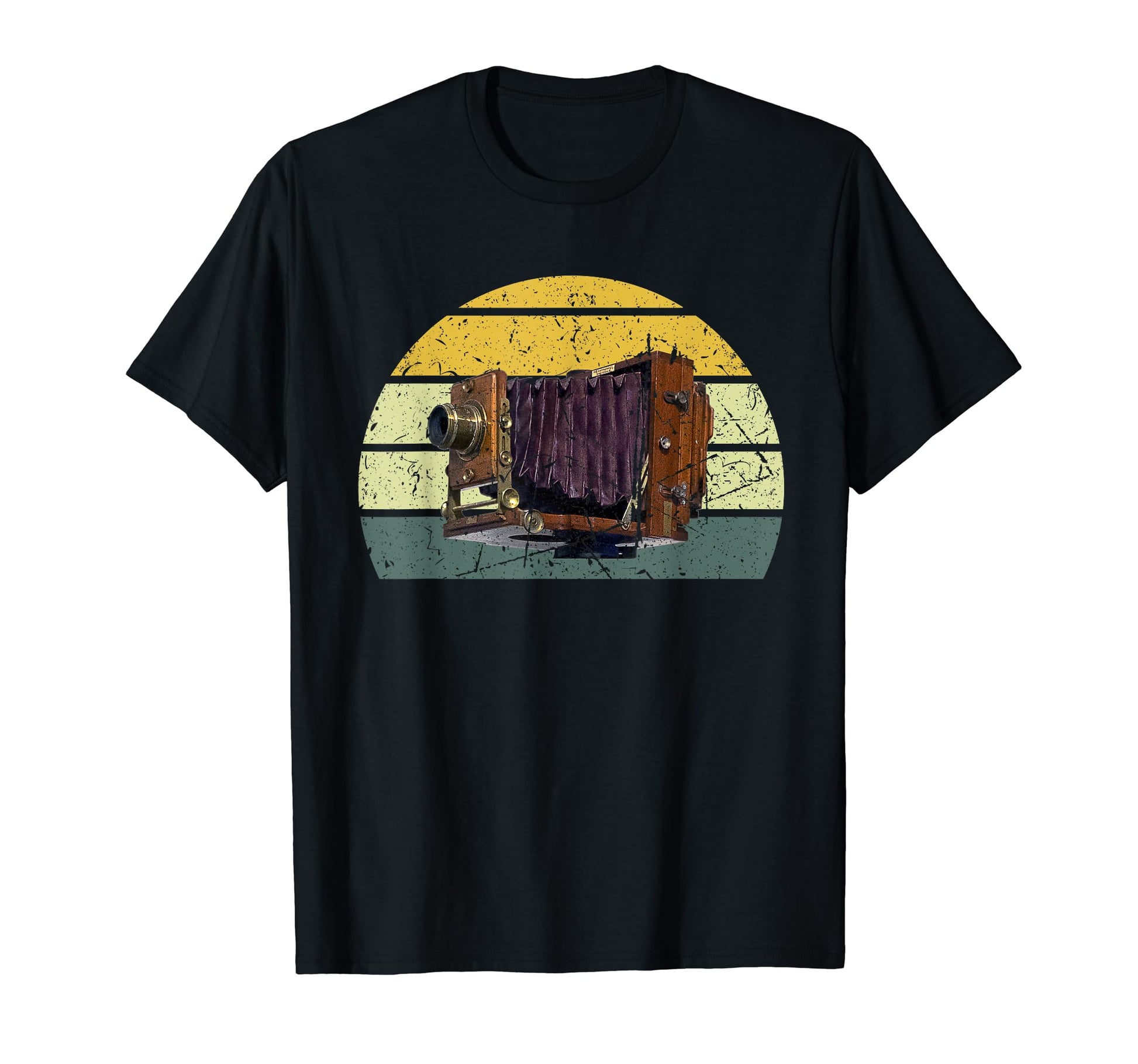 Camera Obscura Old Camera Photographer T-Shirt - Graphic Print for Adults - T-Shirt, Sweatshirt, Hoodie