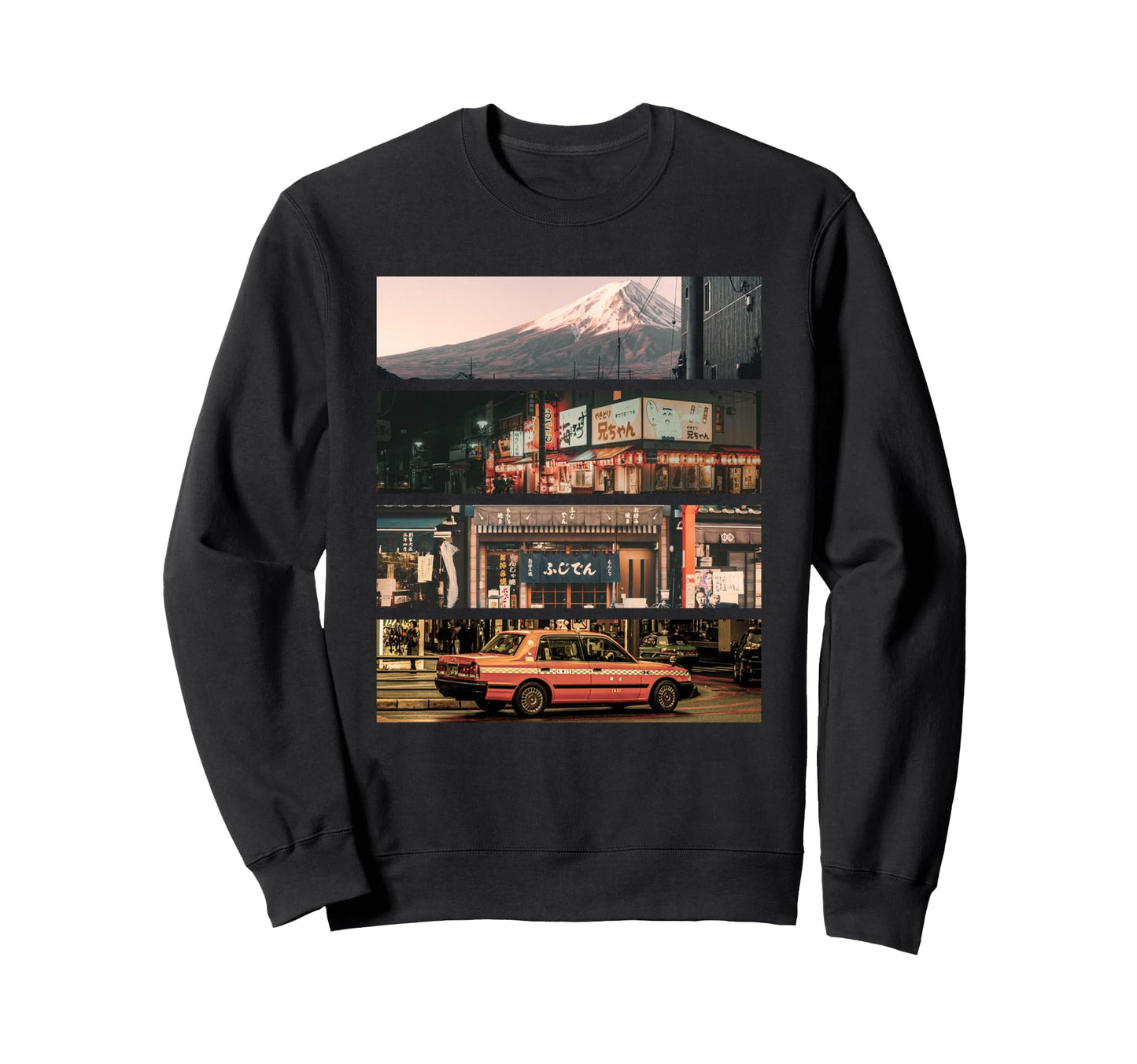 Aesthetic Vaporwave Japan 80S 90S Sweatshirt - Streetwear Style for Adults - T-Shirt, Sweatshirt, Hoodie