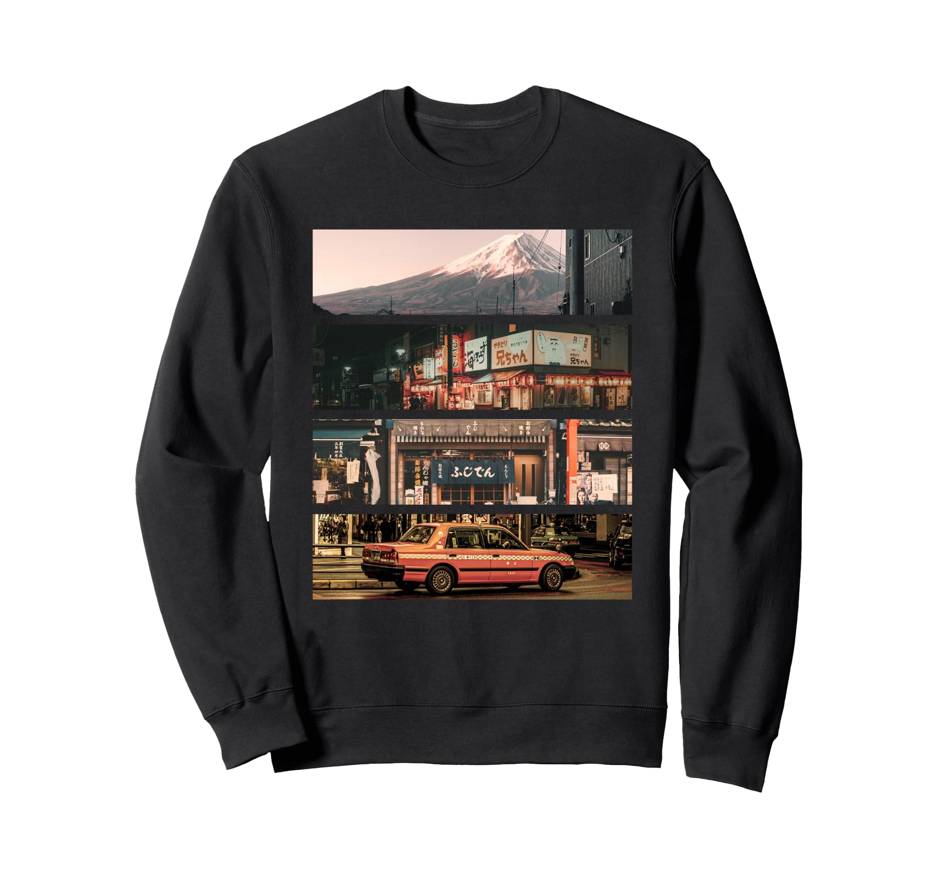 Aesthetic Vaporwave Japan 80S 90S Sweatshirt - Streetwear Style for Adults - T-Shirt, Sweatshirt, Hoodie