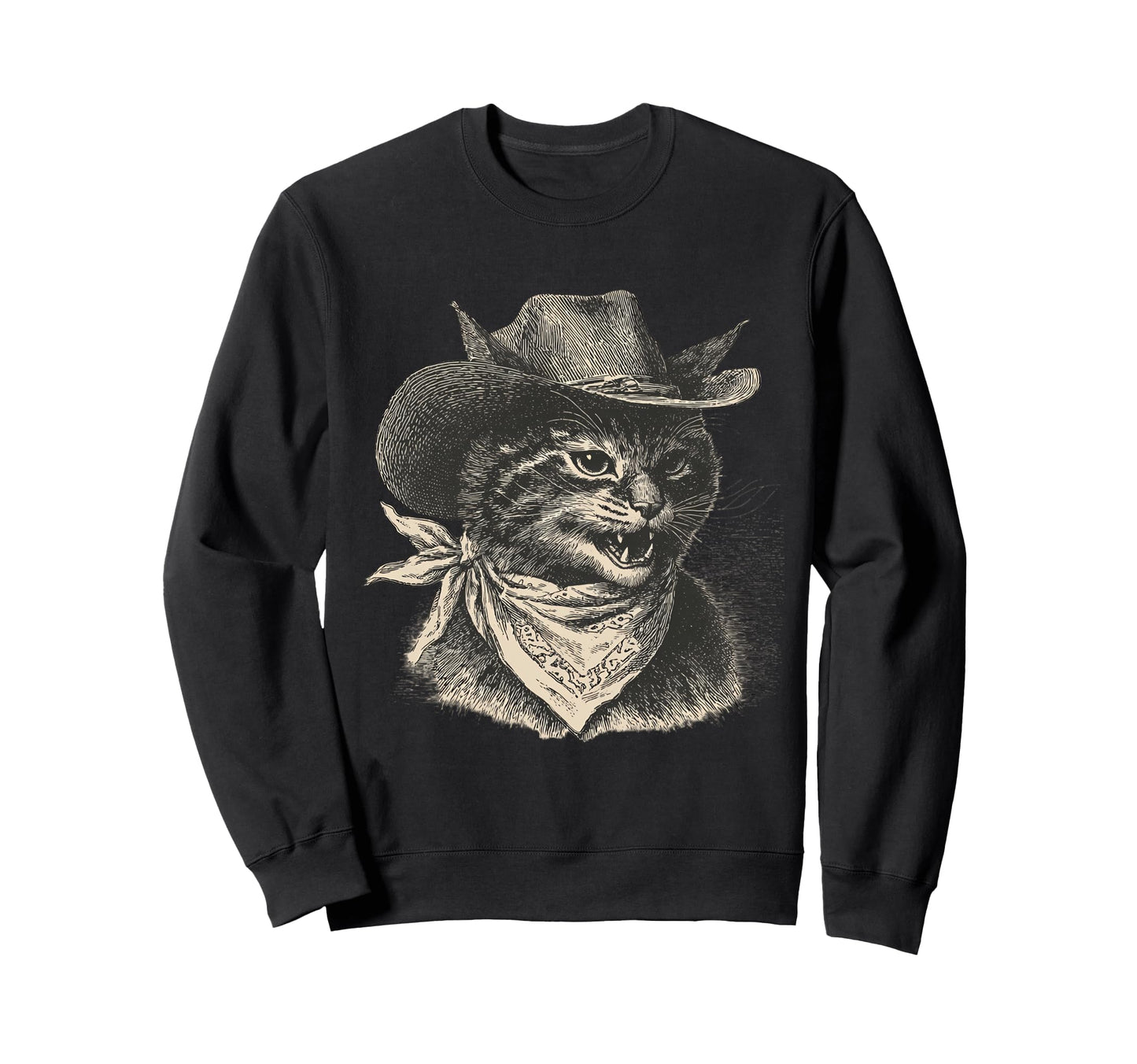Country Western Cowgirl Funny Sweatshirt - Aesthetic Graphic Men Women - T-Shirt, Sweatshirt, Hoodie