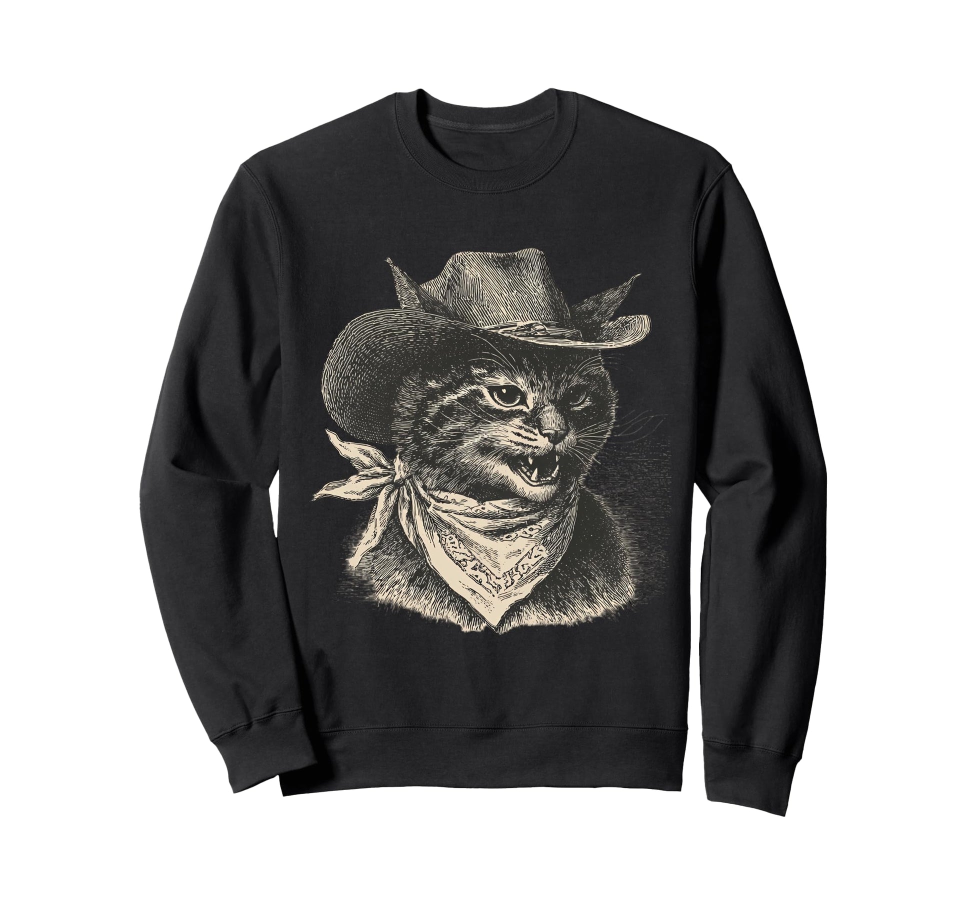 Country Western Cowgirl Funny Sweatshirt - Aesthetic Graphic Men Women - T-Shirt, Sweatshirt, Hoodie