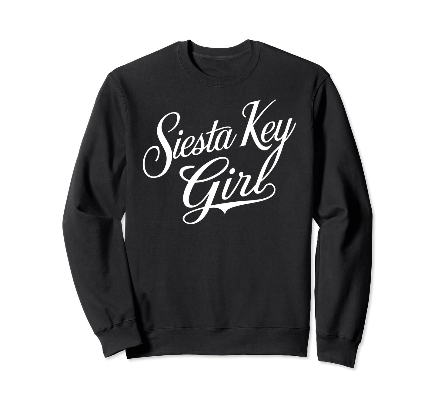 Siesta Key Florida Beach Vacation Sweatshirt - Minimalist Print Unisex - T-Shirt, Sweatshirt, Hoodie