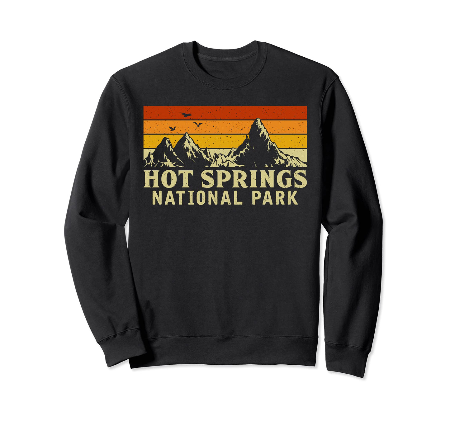 Mountain Graphics Hot Springs Sweatshirt - Fun Novelty Design Unisex - T-Shirt, Sweatshirt, Hoodie