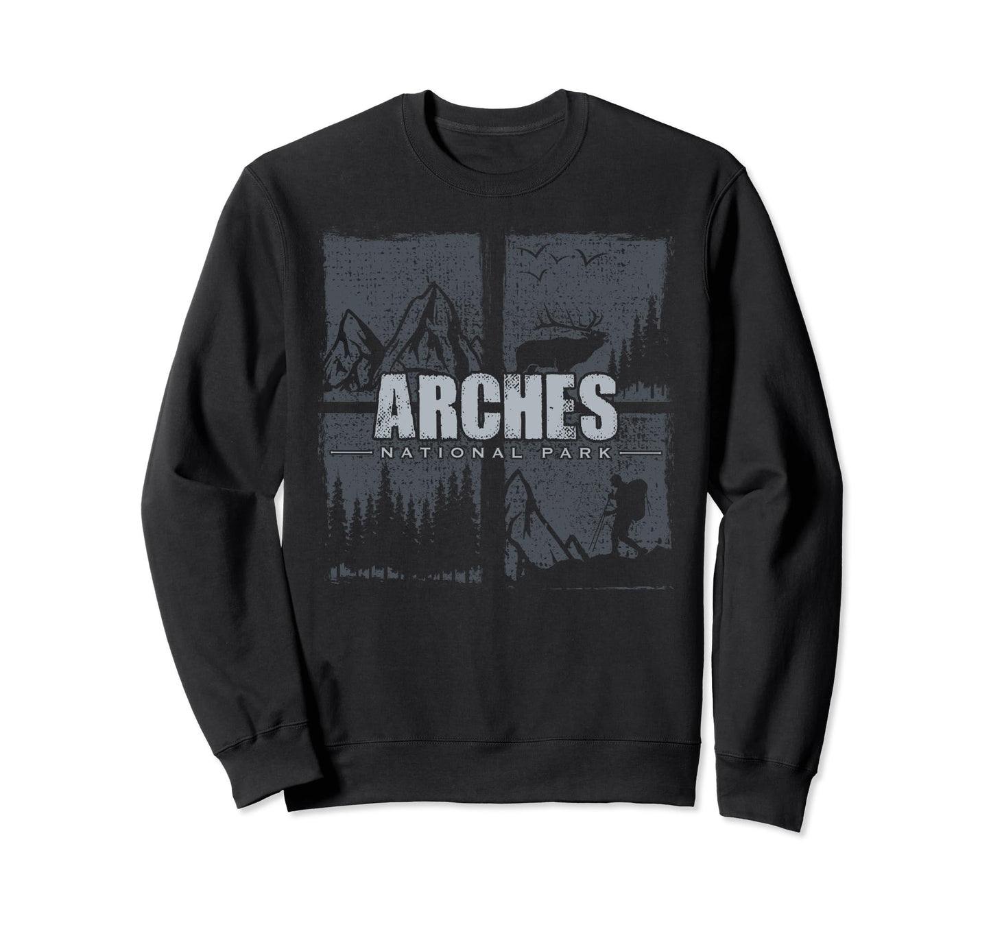 Arches National Park Us Arches Sweatshirt - Graphic Print Men Women - T-Shirt, Sweatshirt, Hoodie