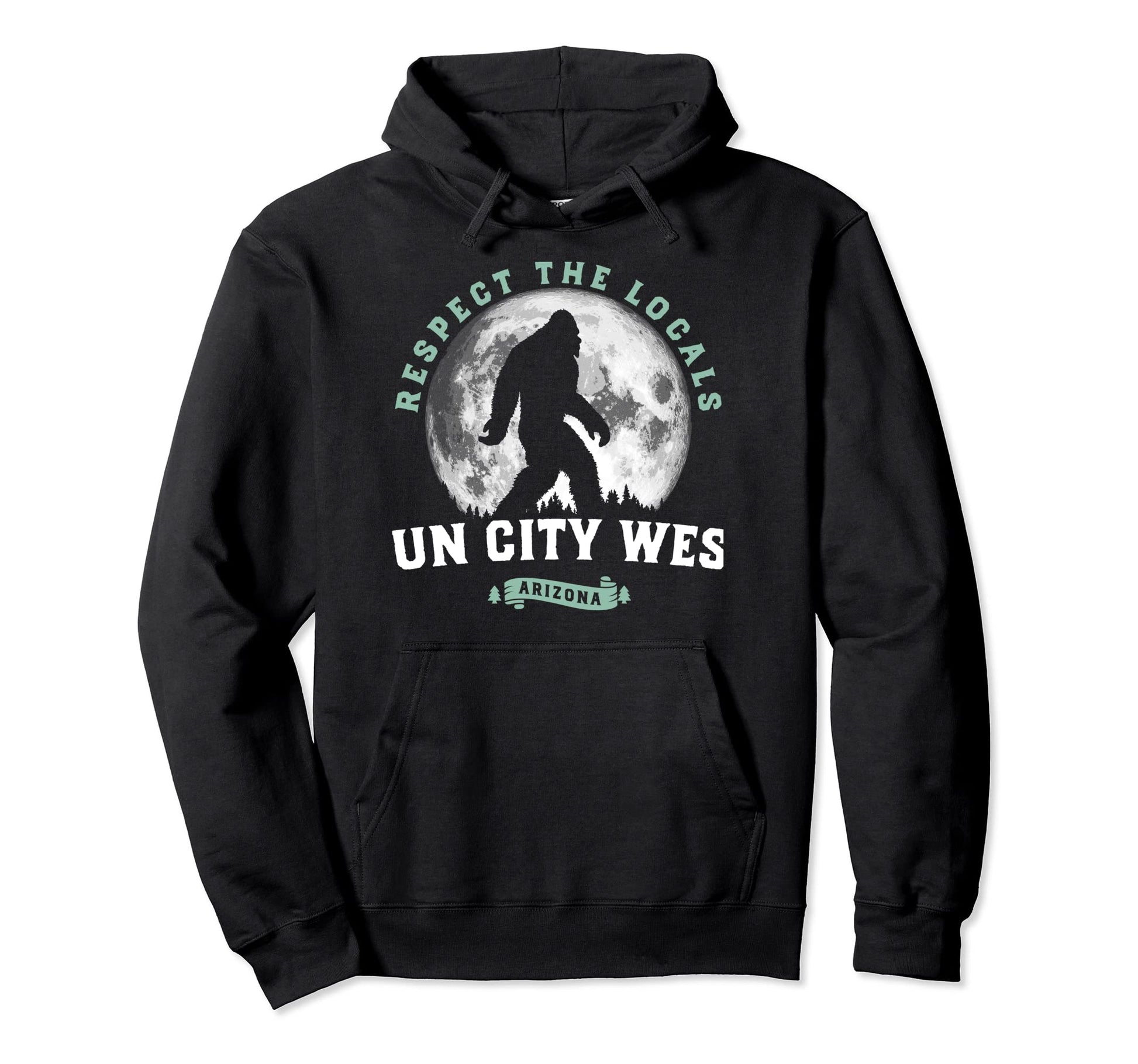 Sun City West Arizona Bigfoot Hoodie - Casual Everyday Wear for Adults - T-Shirt, Sweatshirt, Hoodie