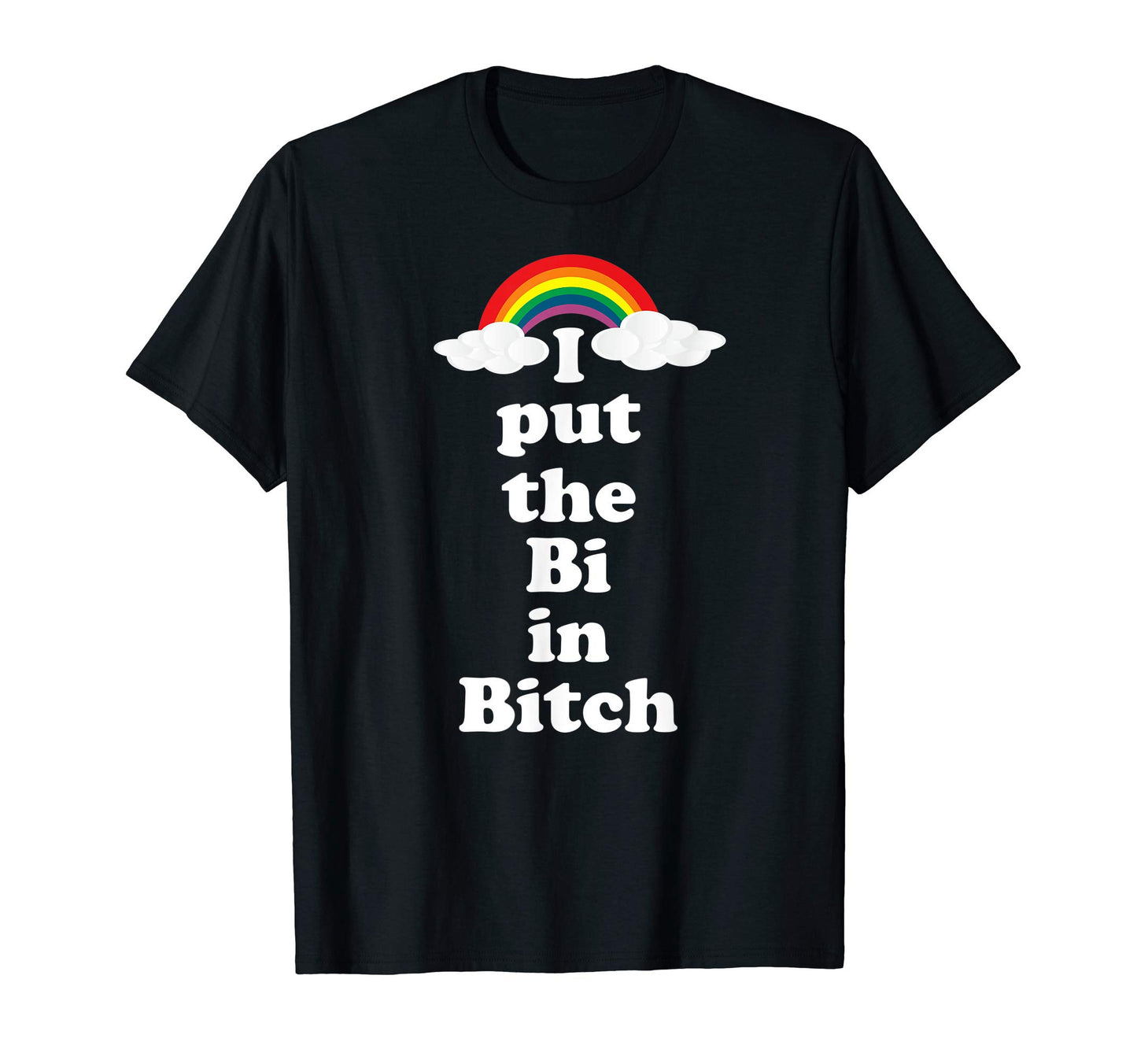 Funny Bisexual 70S Rainbow T-Shirt - Fun Novelty Design for Adults - T-Shirt, Sweatshirt, Hoodie