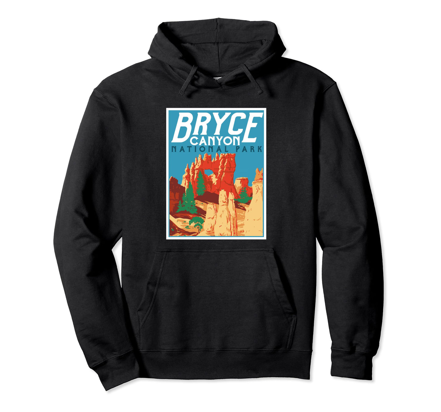 Bryce Canyon National Park Utah Hoodoo Hoodie - Novelty Apparel Unisex - T-Shirt, Sweatshirt, Hoodie