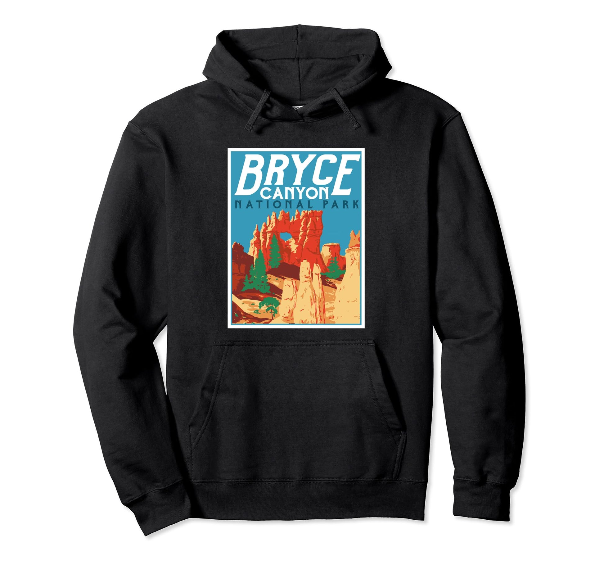 Bryce Canyon National Park Utah Hoodoo Hoodie - Novelty Apparel Unisex - T-Shirt, Sweatshirt, Hoodie