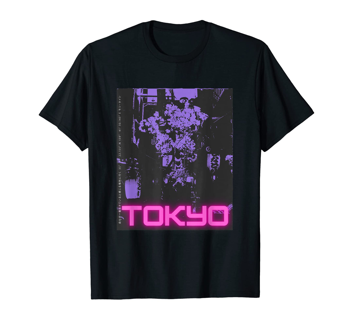 80S Lofi Tokyo Japanese Streetwear T-Shirt - Novelty Apparel for Adults - T-Shirt, Sweatshirt, Hoodie