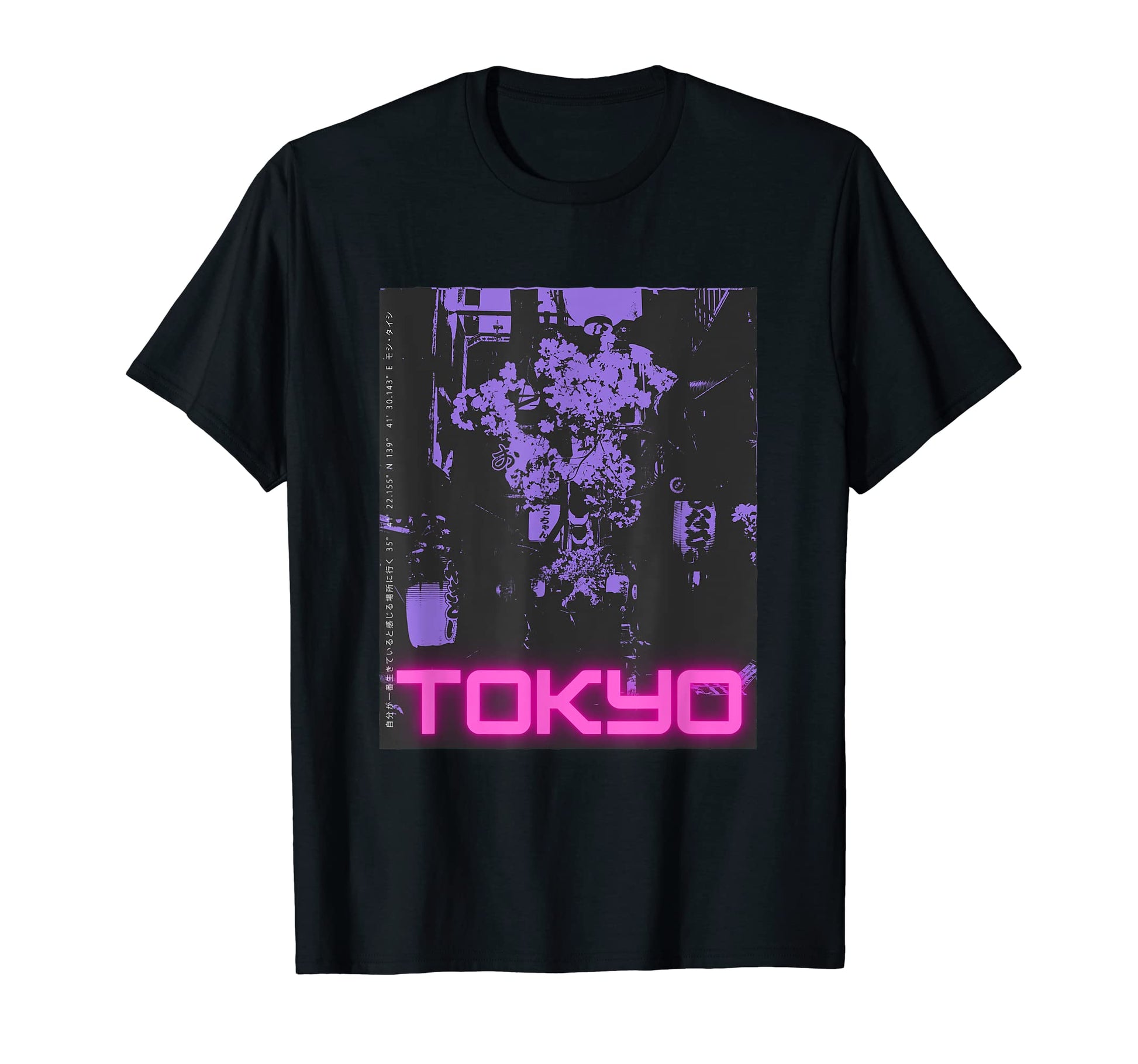 80S Lofi Tokyo Japanese Streetwear T-Shirt - Novelty Apparel for Adults - T-Shirt, Sweatshirt, Hoodie