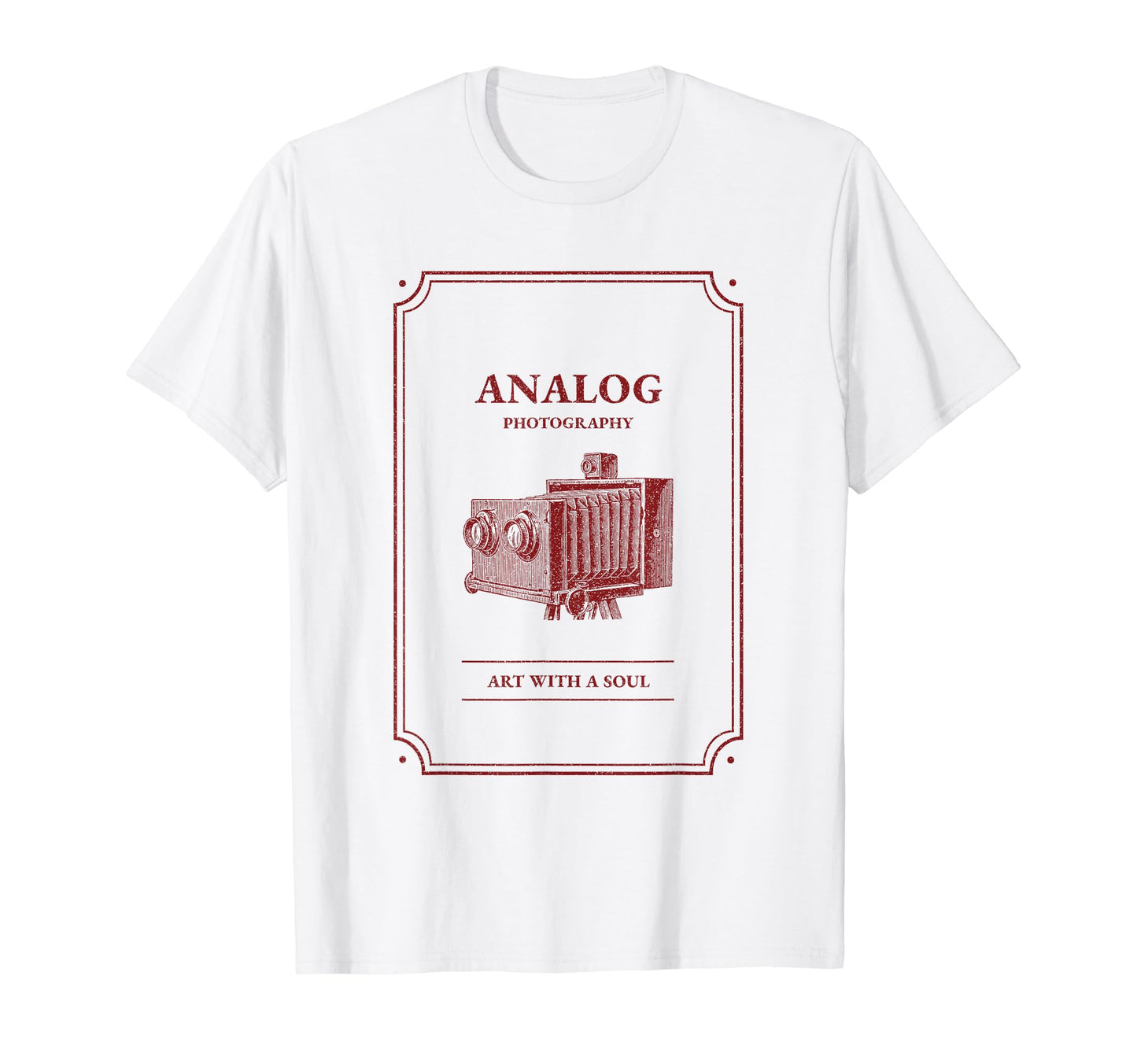 Analog Photography Art Soul Camera T-Shirt - Novelty Apparel Unisex - T-Shirt, Sweatshirt, Hoodie