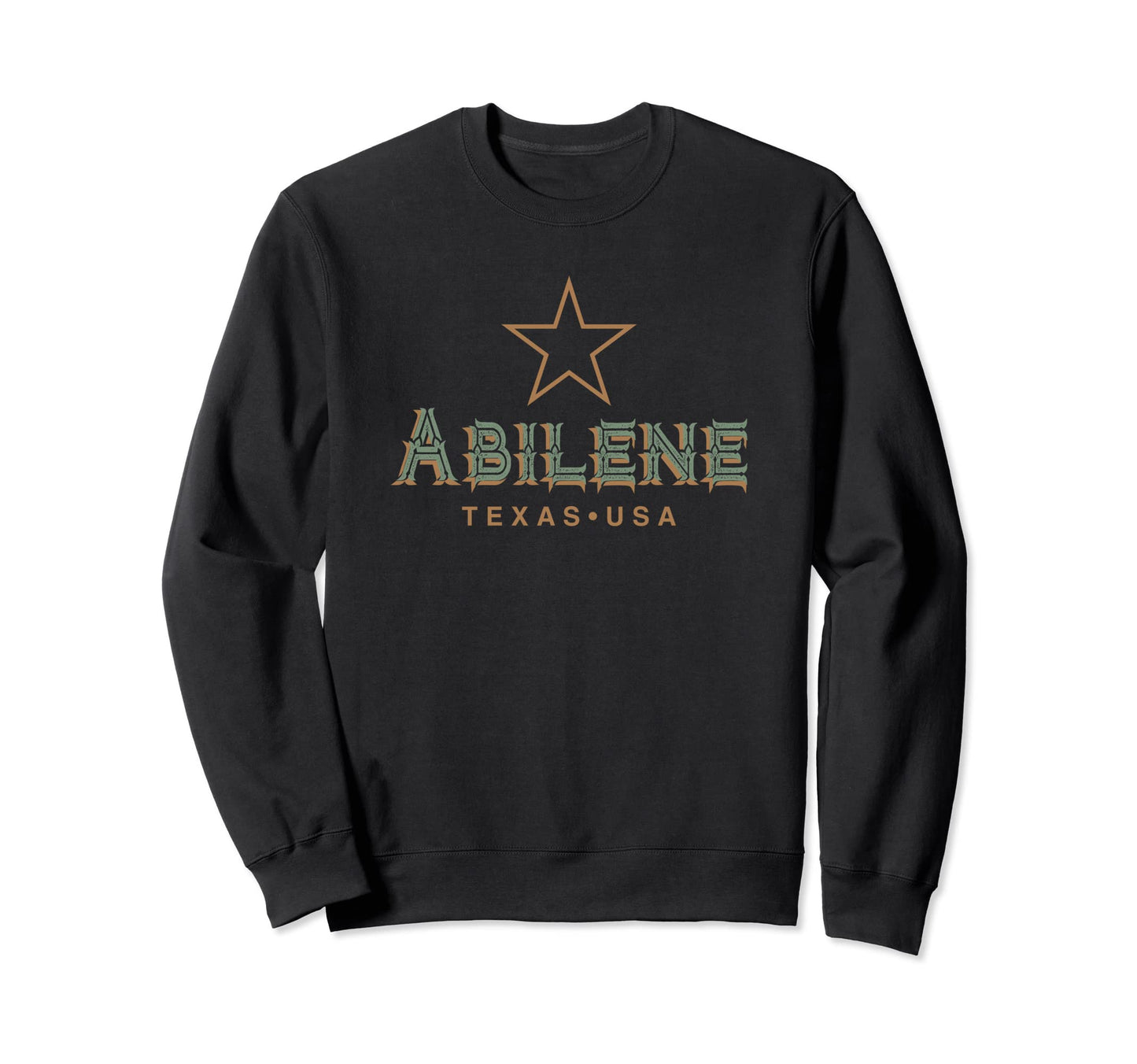 Abilene Texas Western Sweatshirt - Graphic Print for Adults - T-Shirt, Sweatshirt, Hoodie