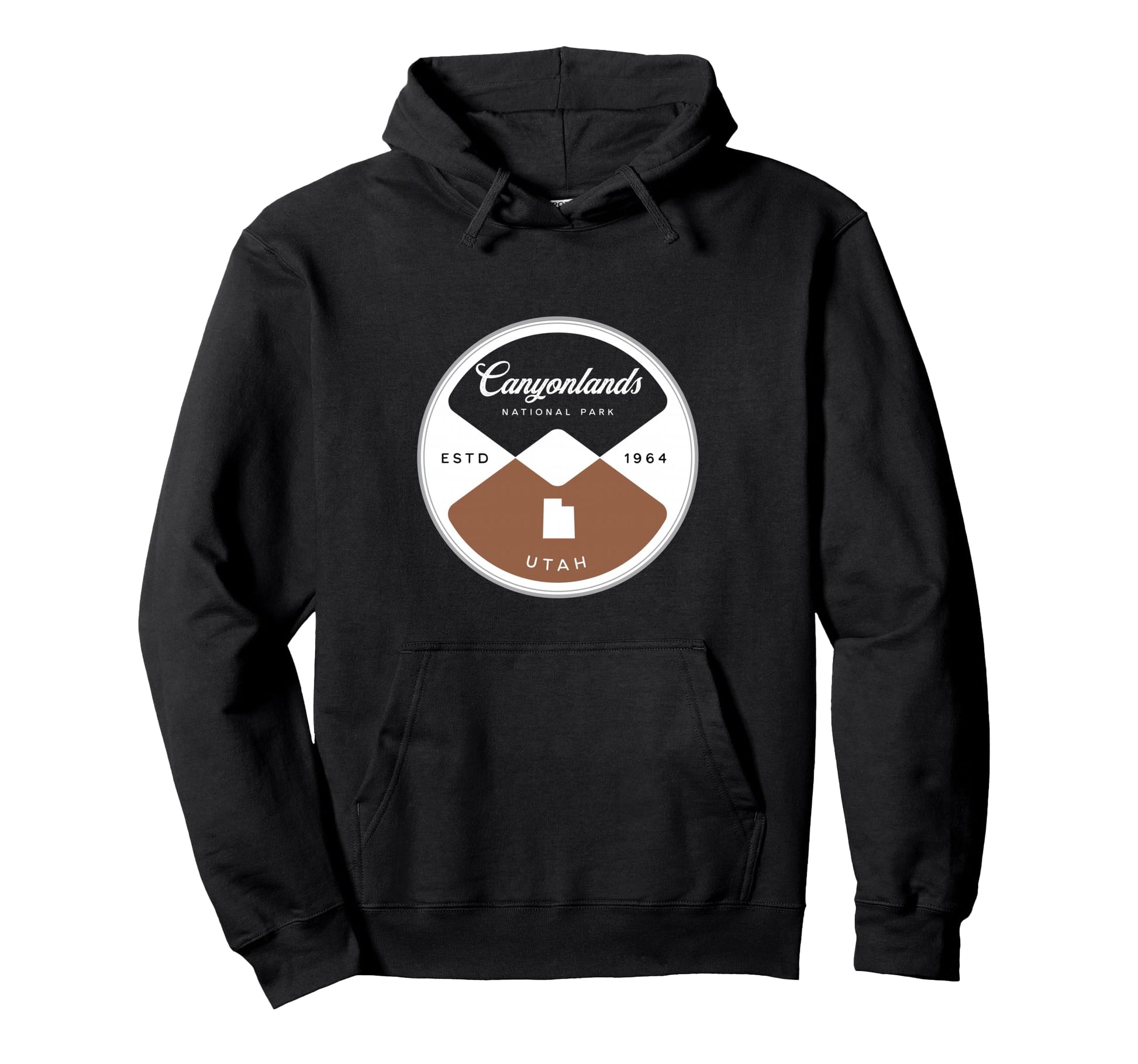 Canyonlands National Park Utah Circle Hoodie - Trendy Graphic for Adults - T-Shirt, Sweatshirt, Hoodie