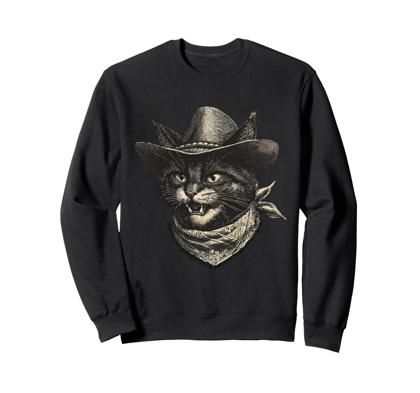 Western Country Cowgirl Funny Sweatshirt - Fun Novelty Design for Adults - T-Shirt, Sweatshirt, Hoodie