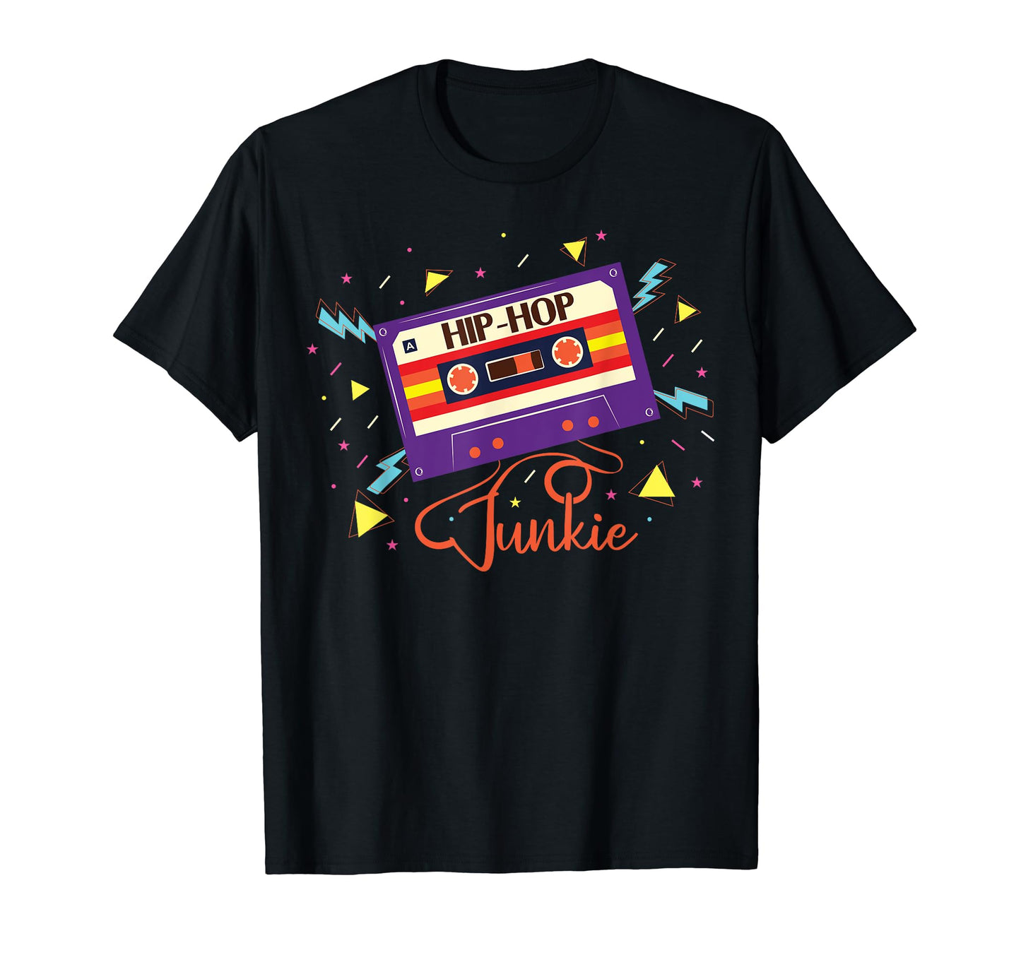 Old School Hip Hop Cassette Rap Music T-Shirt - Unique Graphic for Adults - T-Shirt, Sweatshirt, Hoodie