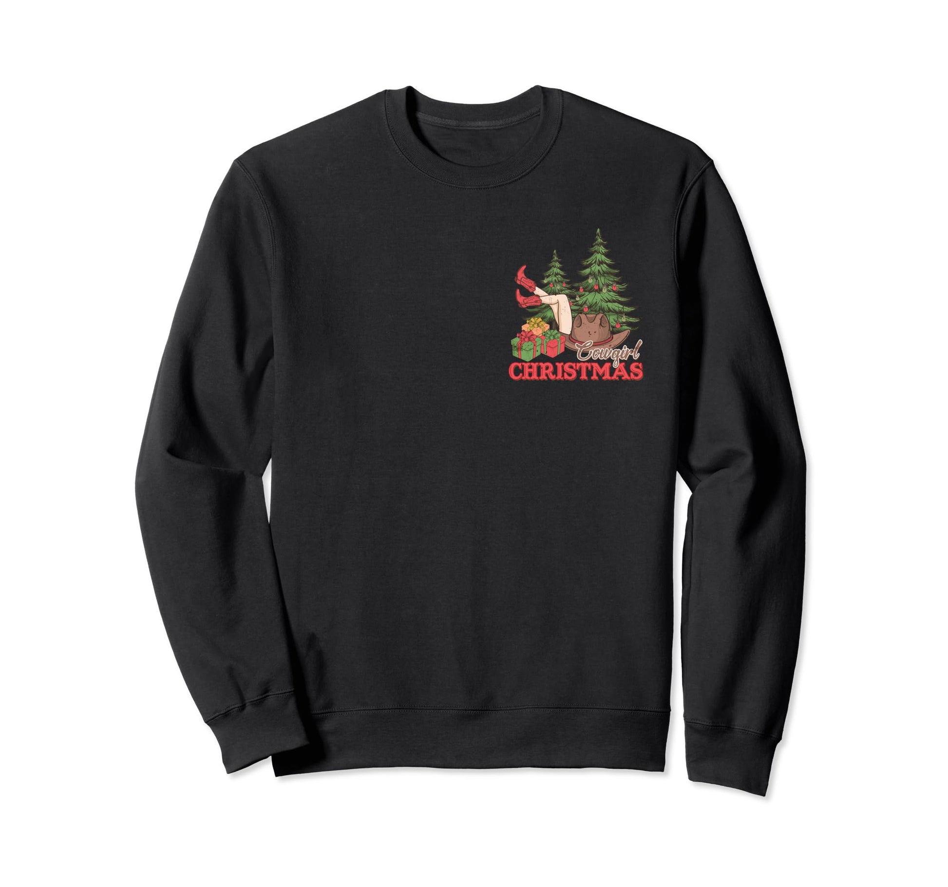 Western Howdy Cowgirl Theme Sweatshirt - Minimalist Print Unisex - T-Shirt, Sweatshirt, Hoodie
