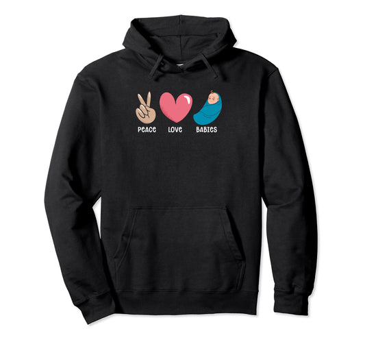 Birth Doula Midwifery Future Midwife Hoodie - Streetwear Style for Adults - T-Shirt, Sweatshirt, Hoodie