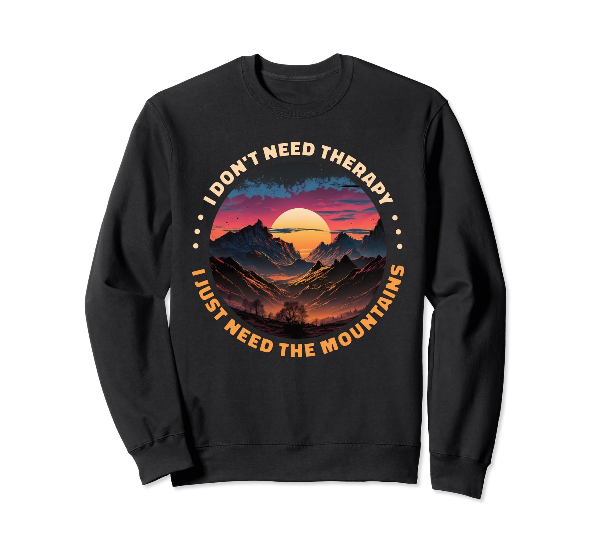Adventure Mountains Forests And Sweatshirt - Aesthetic Graphic Men Women - T-Shirt, Sweatshirt, Hoodie