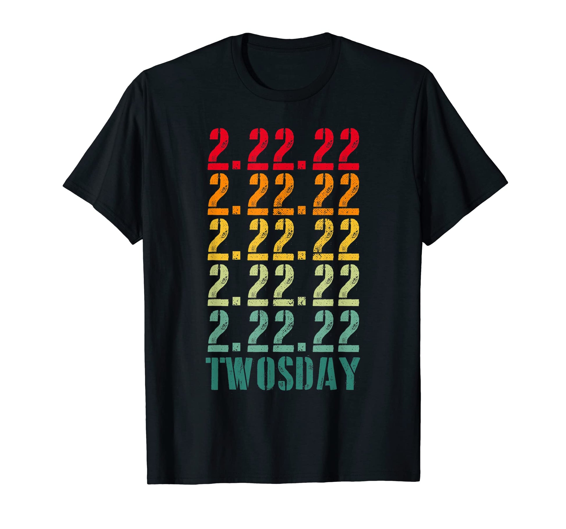 Twosday 2 22 2022 February 22Nd Tuesday T-Shirt - Graphic Print for Adults - T-Shirt, Sweatshirt, Hoodie