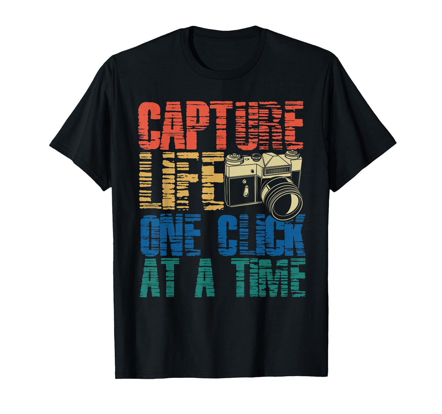 Photo Camera Photographer Flash T-Shirt - Custom Art Print Men Women - T-Shirt, Sweatshirt, Hoodie