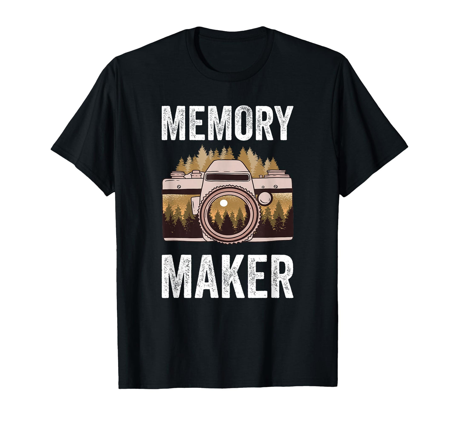 Memory Maker Photography Camera Landscape T-Shirt - Novelty Apparel Unisex - T-Shirt, Sweatshirt, Hoodie
