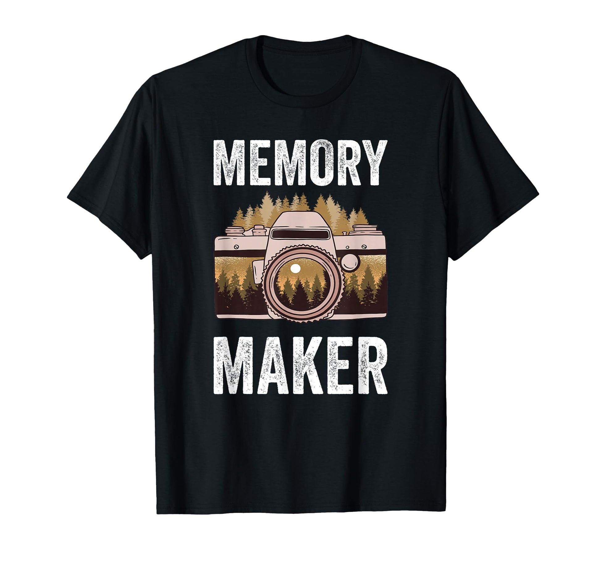 Memory Maker Photography Camera Landscape T-Shirt - Novelty Apparel Unisex - T-Shirt, Sweatshirt, Hoodie