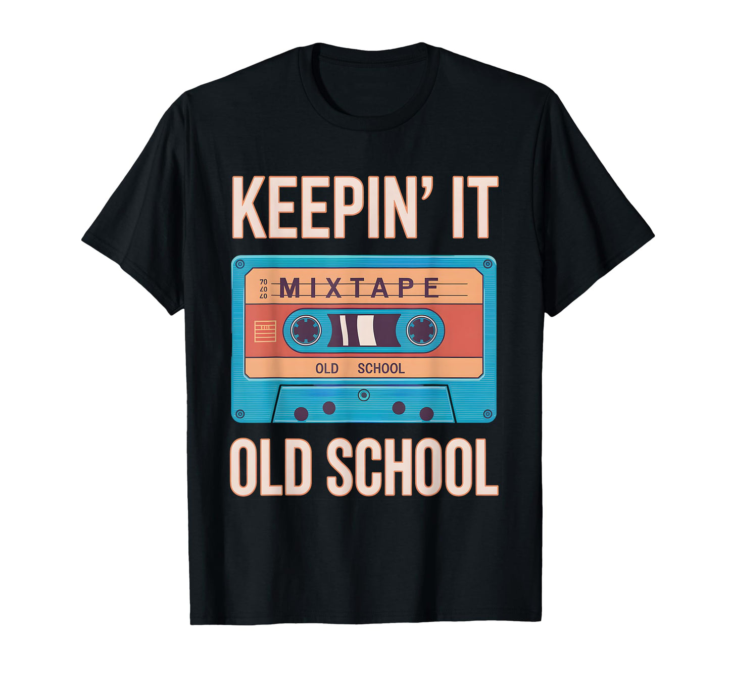 Old School Hip Hop 80S 90S Cassette T-Shirt - Minimalist Print Men Women - T-Shirt, Sweatshirt, Hoodie
