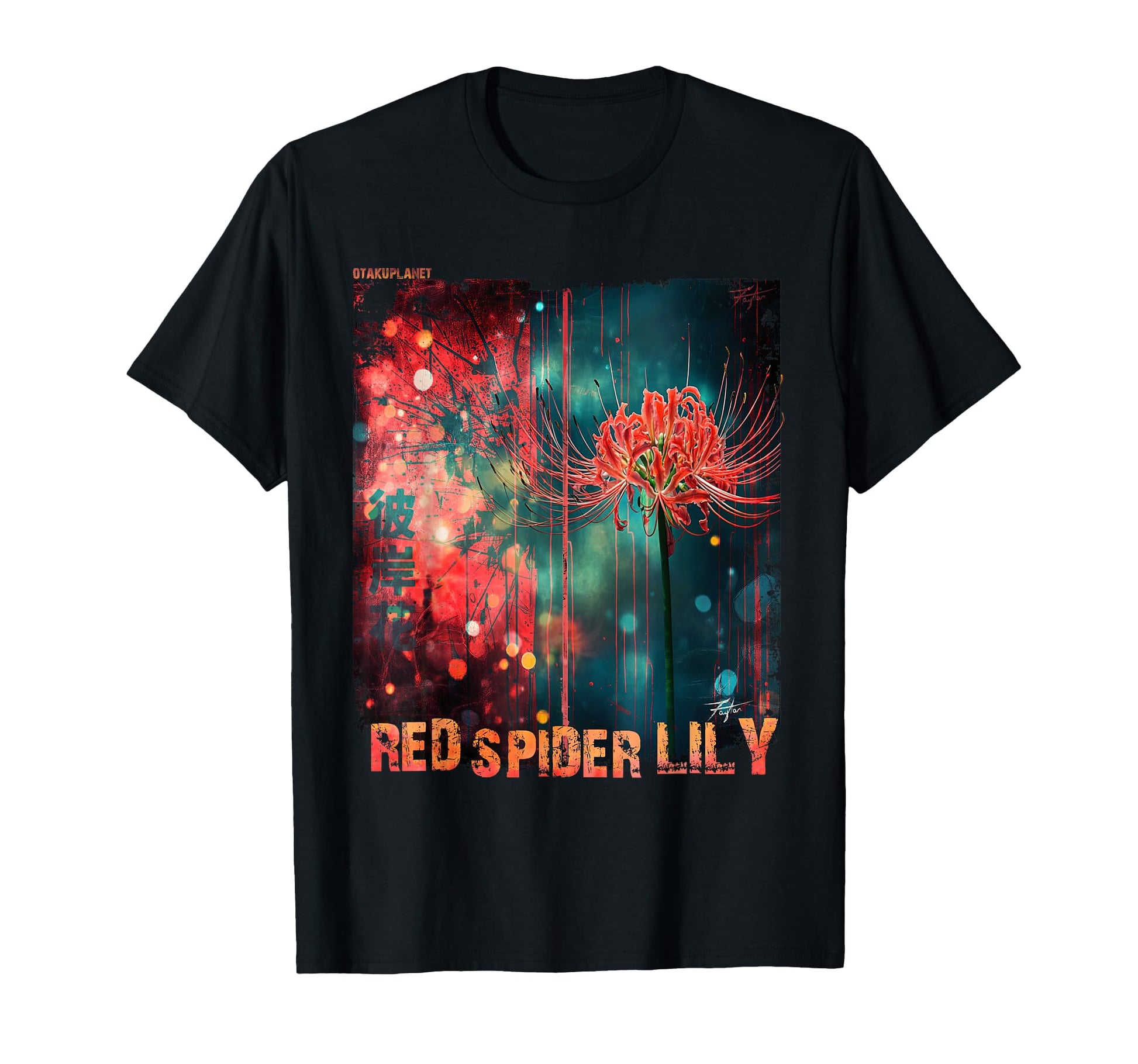 Red Spider Lily Harajuku 90S T-Shirt - Casual Everyday Wear for Adults - T-Shirt, Sweatshirt, Hoodie