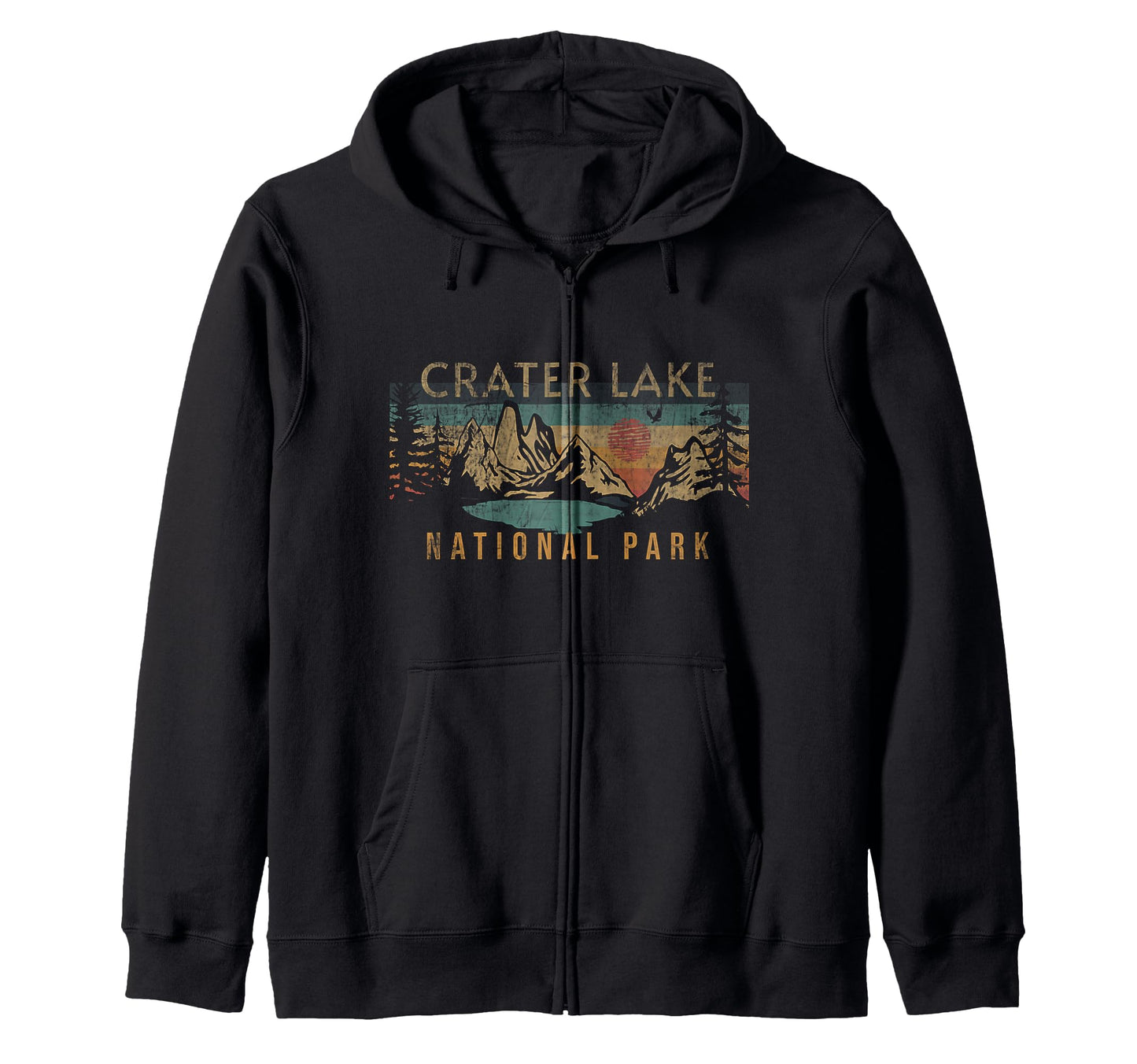 Crater Lake National Park Oregon Usa Sweatshirt - Unique Graphic Unisex - T-Shirt, Sweatshirt, Hoodie