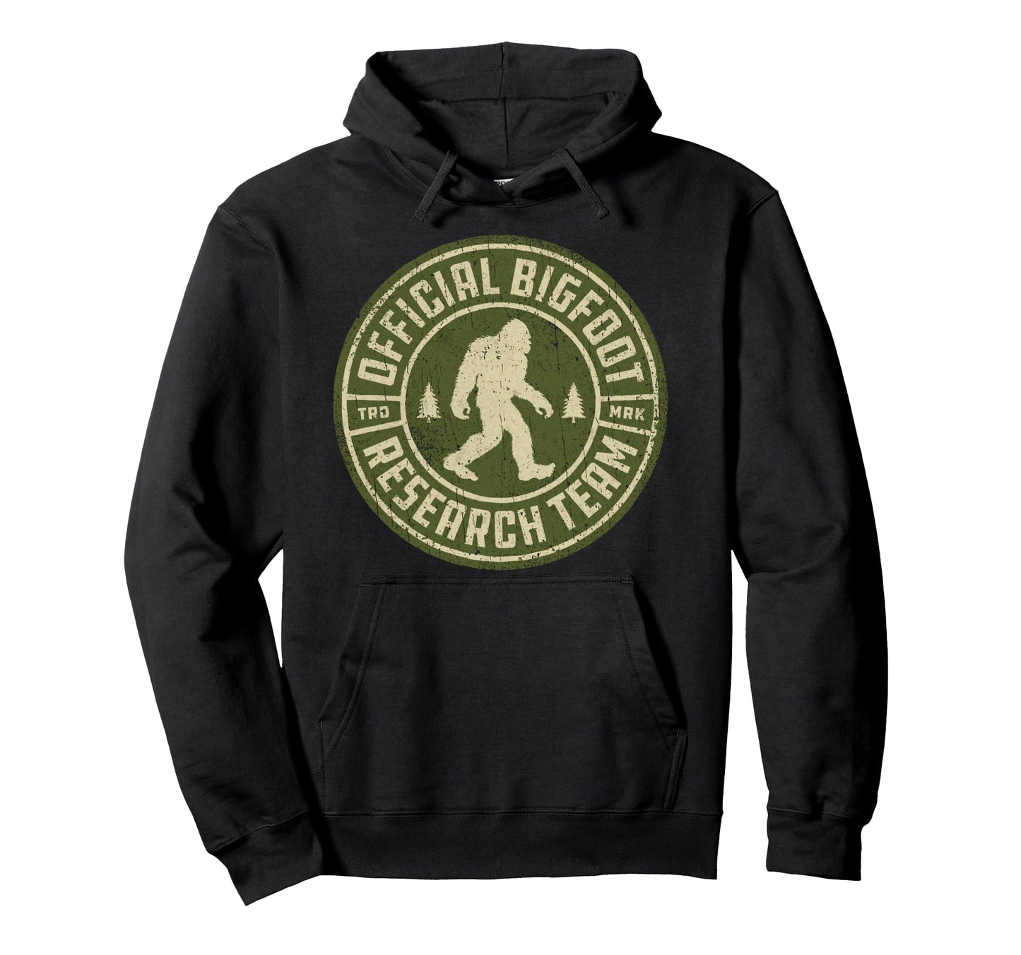 Bigfoot Research Team Sasquatch Hoodie - Unique Graphic for Adults - T-Shirt, Sweatshirt, Hoodie