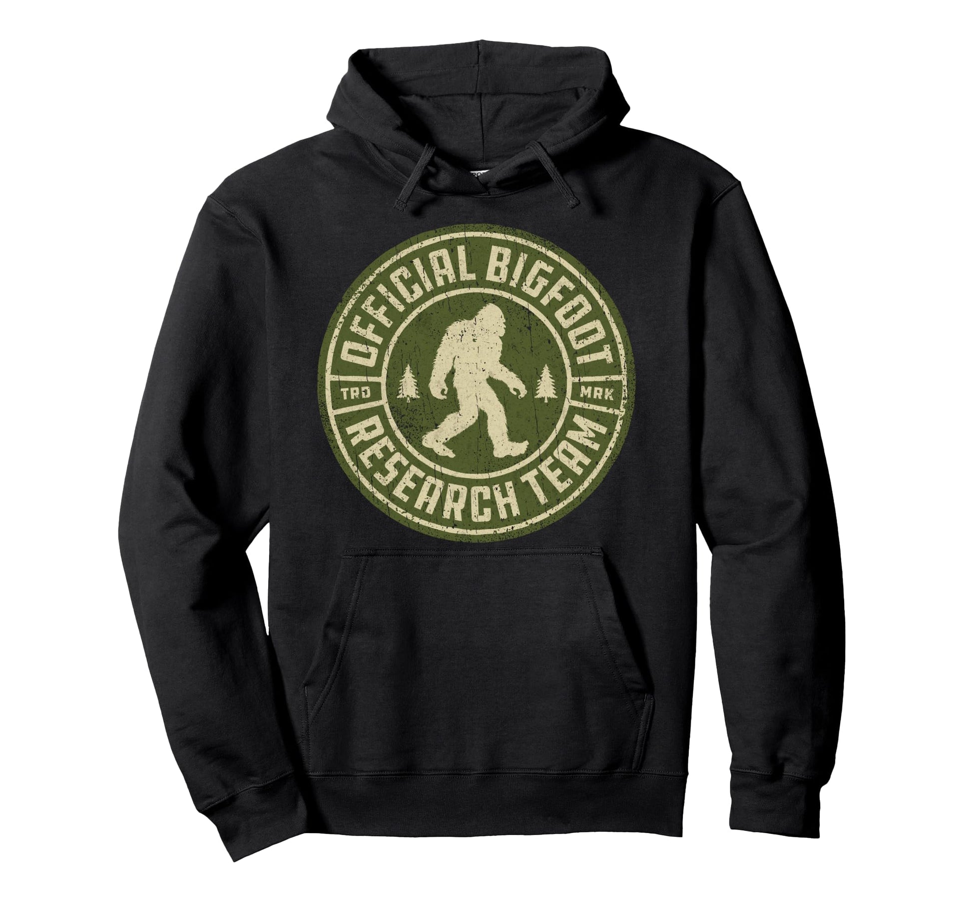 Bigfoot Research Team Sasquatch Hoodie - Unique Graphic for Adults - T-Shirt, Sweatshirt, Hoodie
