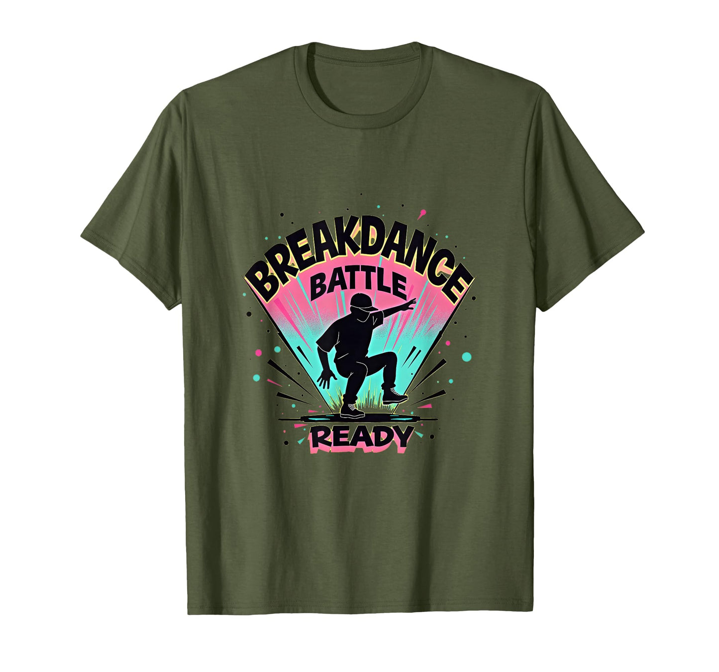 Breakdance Battle Ready 80S Street Dance T-Shirt - Graphic Print for Adults - T-Shirt, Sweatshirt, Hoodie