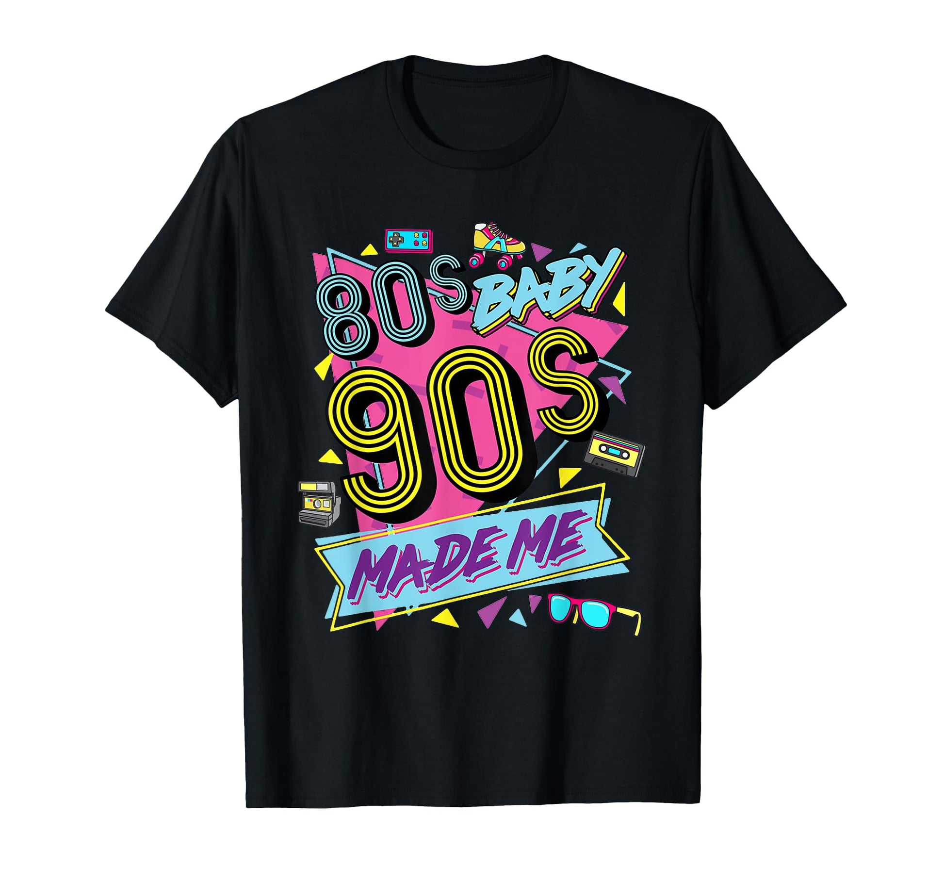 1980S 80S 1990S 90S Made Me Costume Party T-Shirt - Unique Graphic Unisex - T-Shirt, Sweatshirt, Hoodie