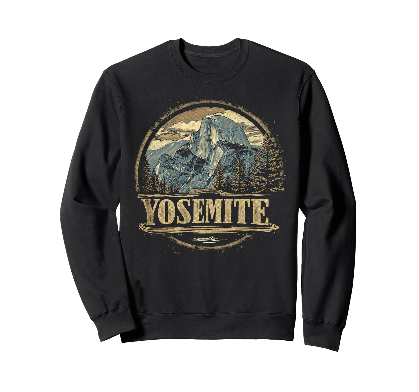 Yosemite Us National Park Sweatshirt - Casual Everyday Wear Men Women - T-Shirt, Sweatshirt, Hoodie