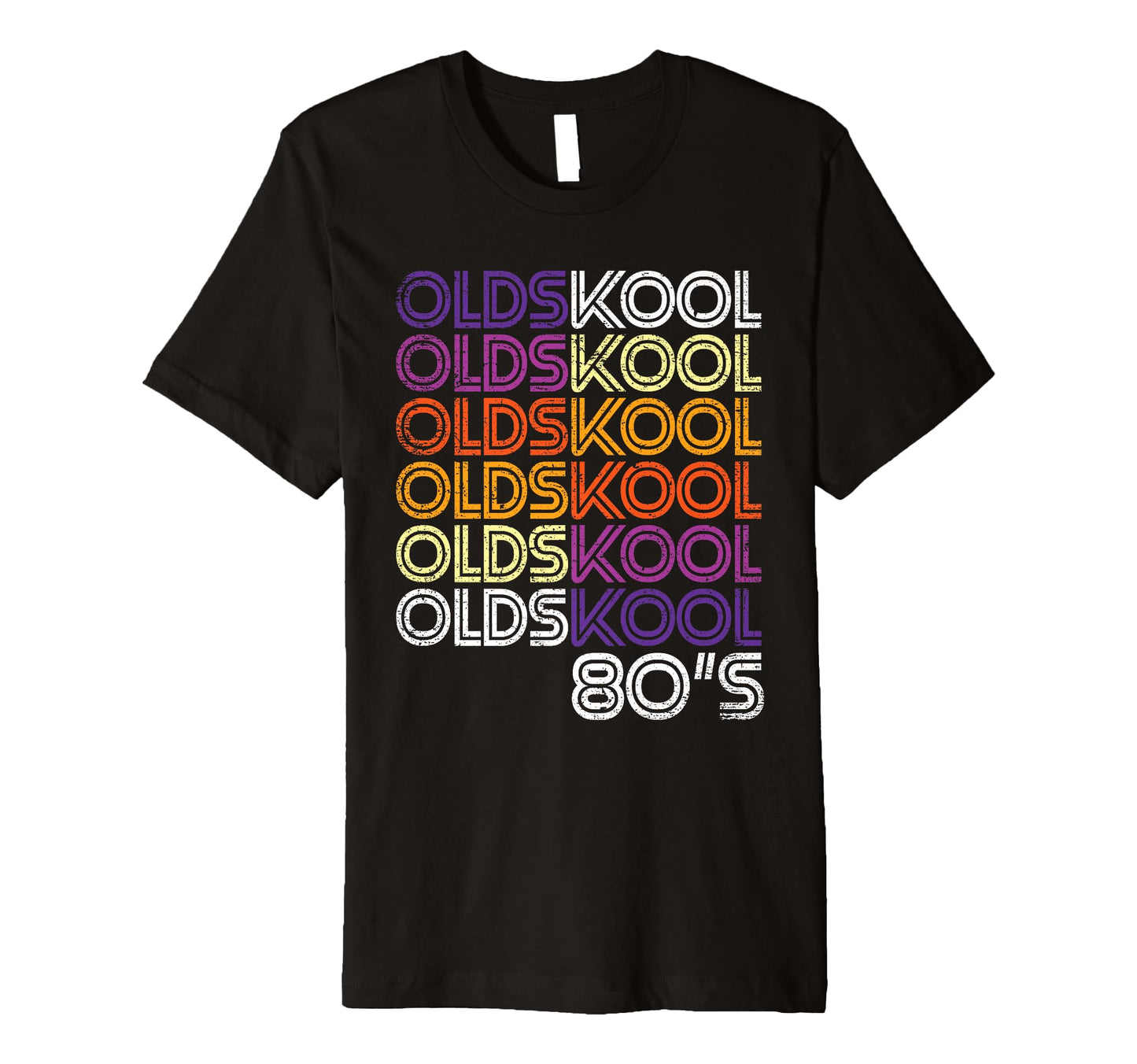 Oldskool Old School 80S Hip Hop And Rap T-Shirt - Minimalist Print Unisex - T-Shirt, Sweatshirt, Hoodie
