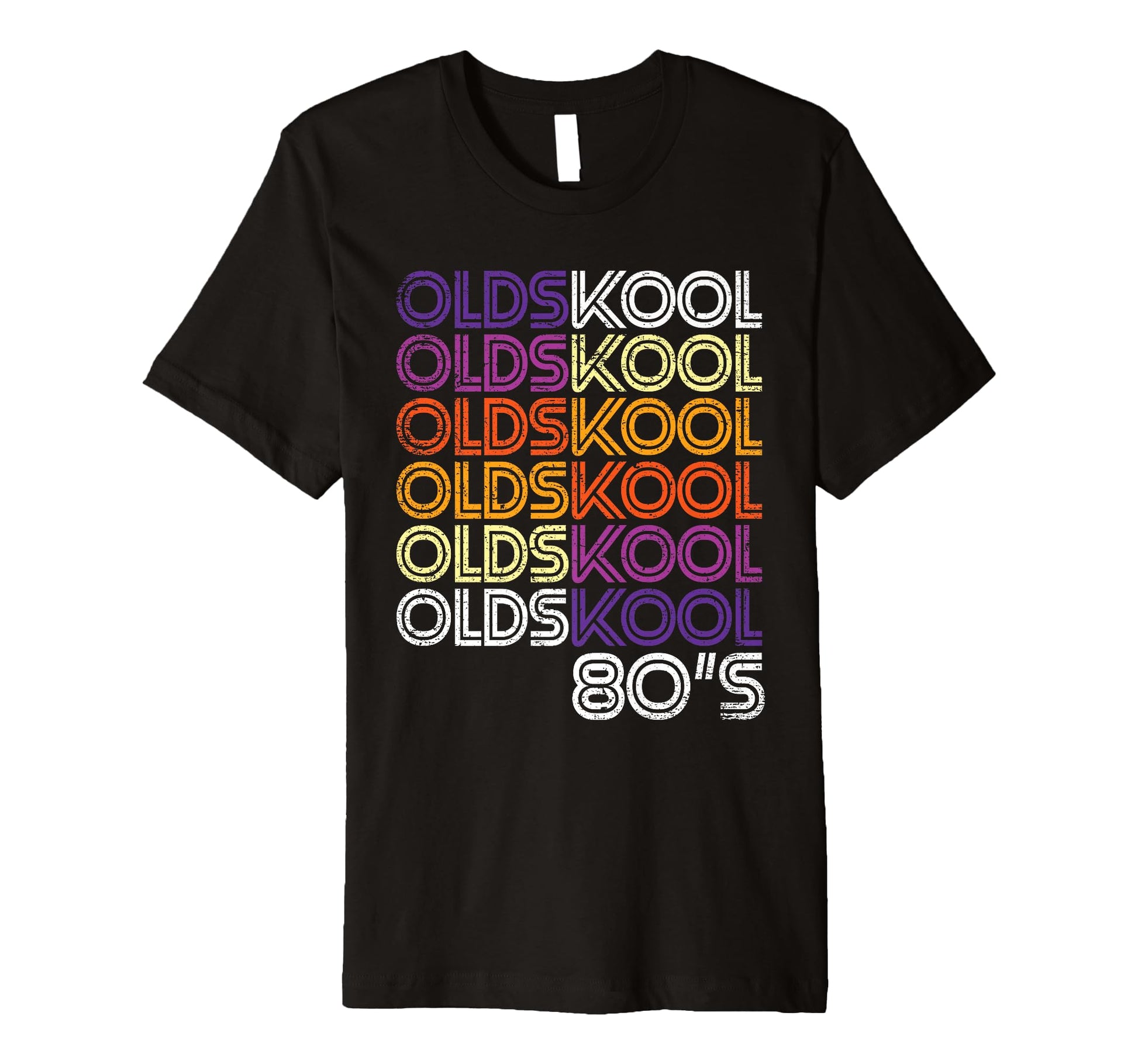 Oldskool Old School 80S Hip Hop And Rap T-Shirt - Minimalist Print Unisex - T-Shirt, Sweatshirt, Hoodie
