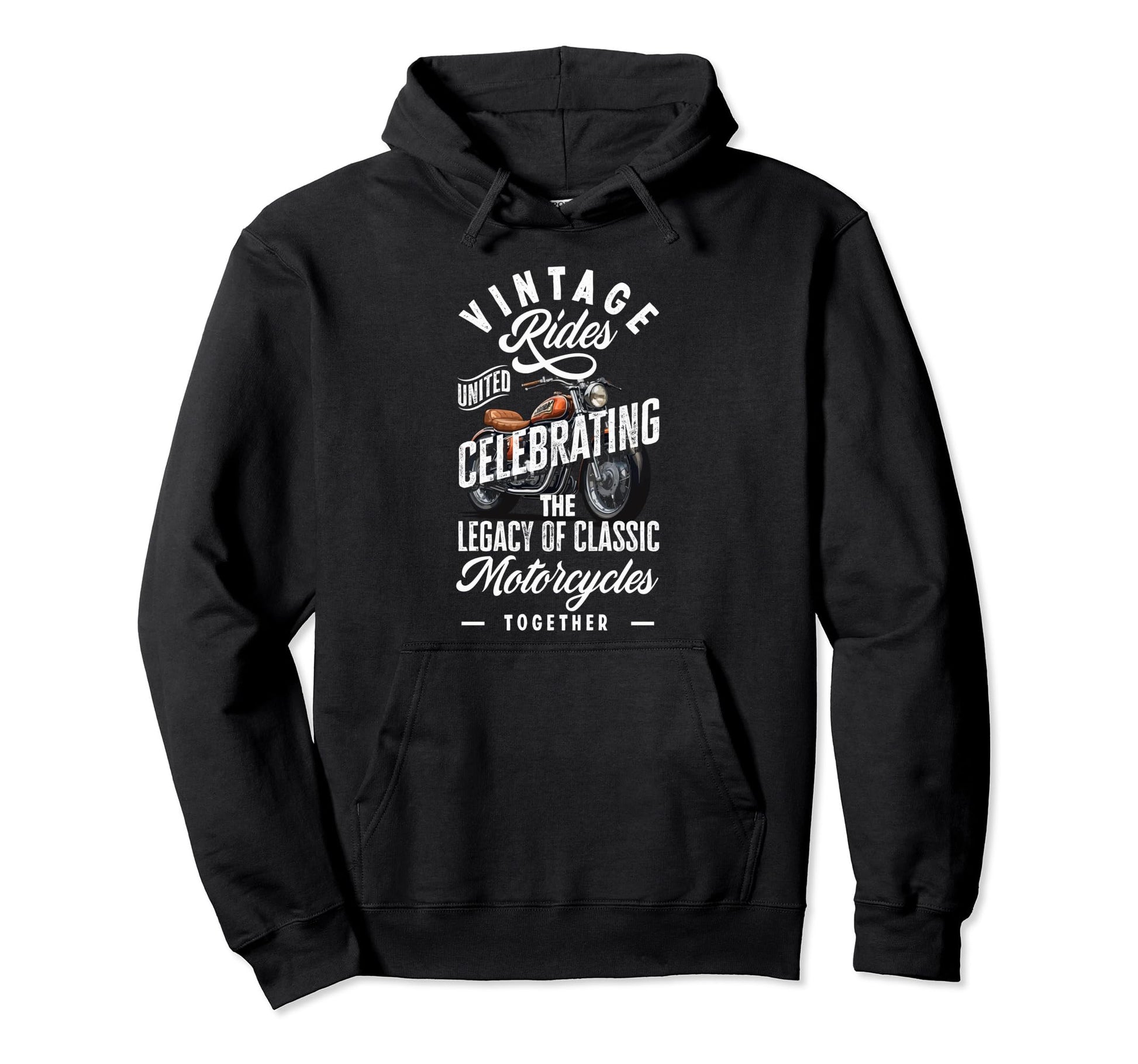 Motorcycle Enthusiast Ride Hoodie - Aesthetic Graphic for Adults - T-Shirt, Sweatshirt, Hoodie