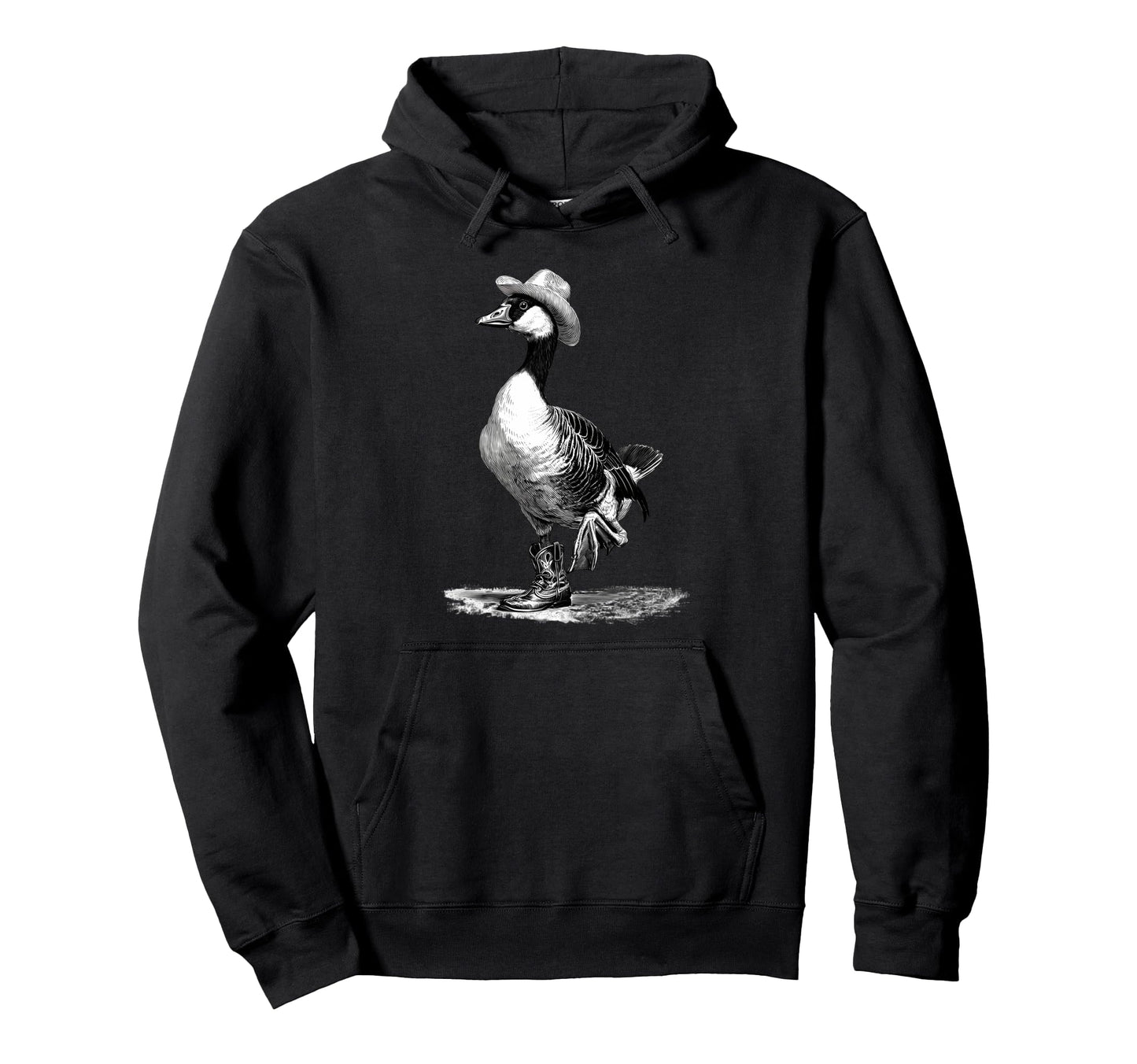 Country Cowboy Goose Rodeo Cowgirl Hoodie - Casual Everyday Wear Unisex - T-Shirt, Sweatshirt, Hoodie