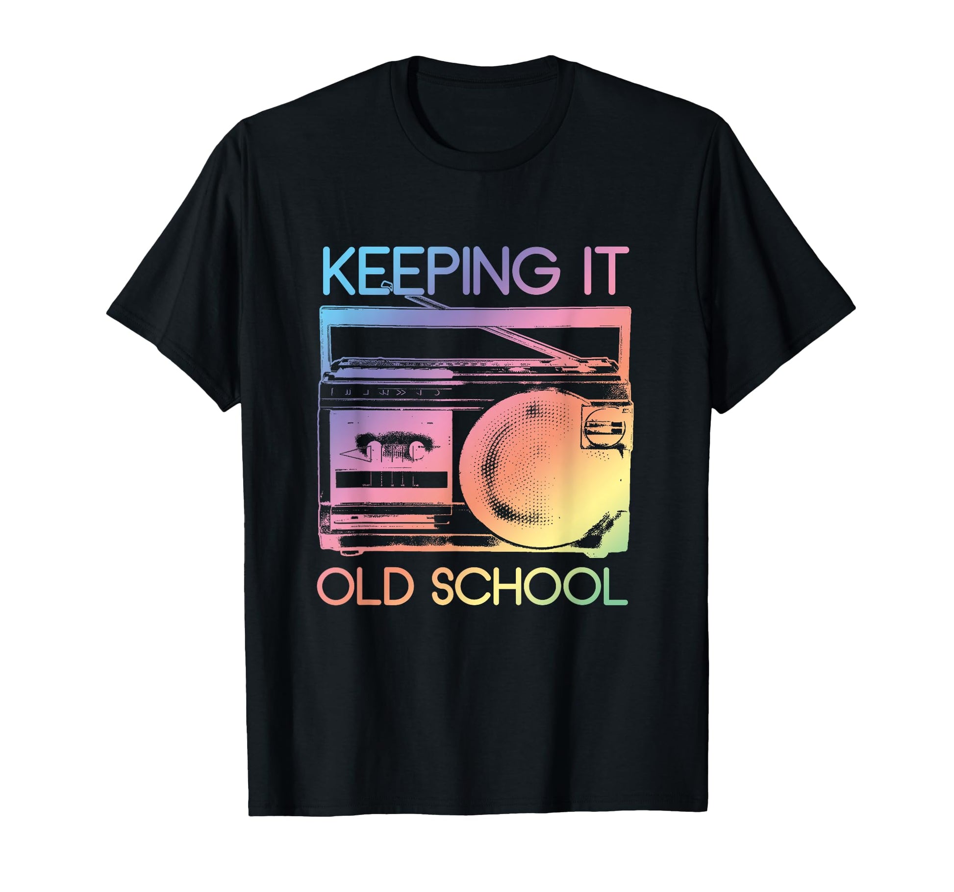 Keeping It Old School 80S 90S T-Shirt - Aesthetic Graphic Men Women - T-Shirt, Sweatshirt, Hoodie