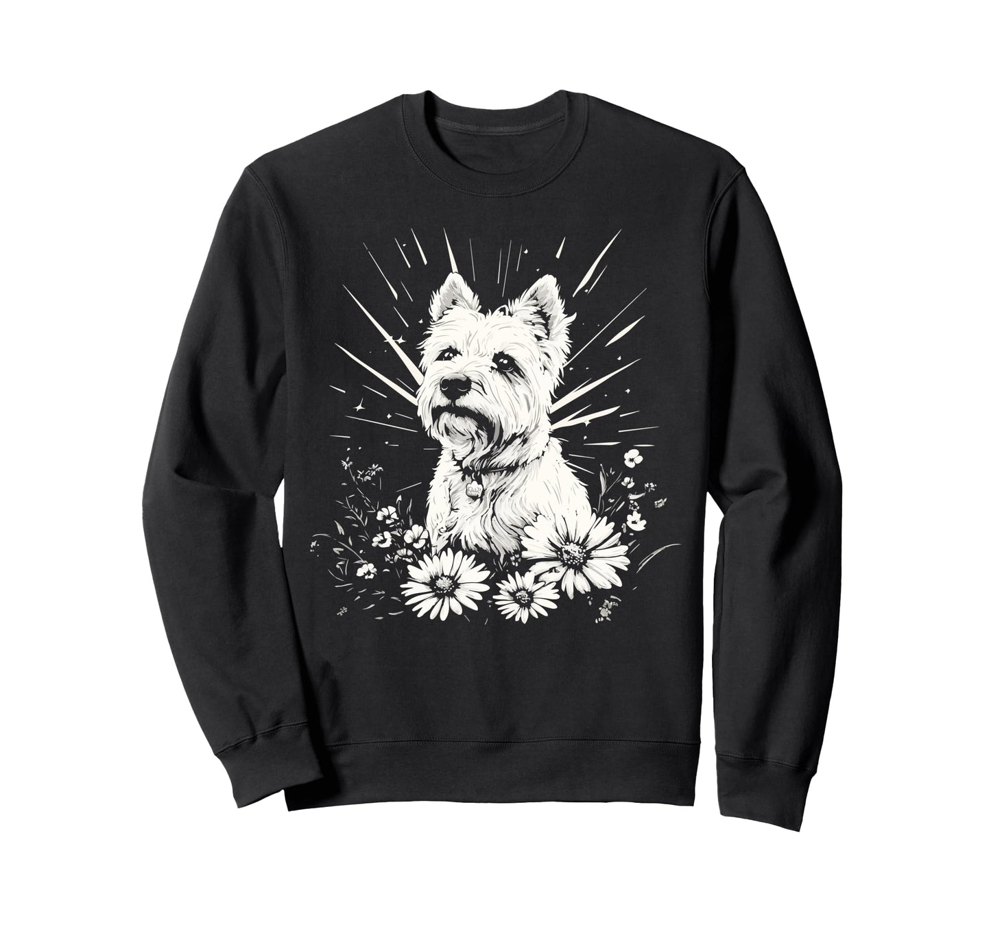 Tattoo Lover West Highland White Sweatshirt - Fun Novelty Design Unisex - T-Shirt, Sweatshirt, Hoodie