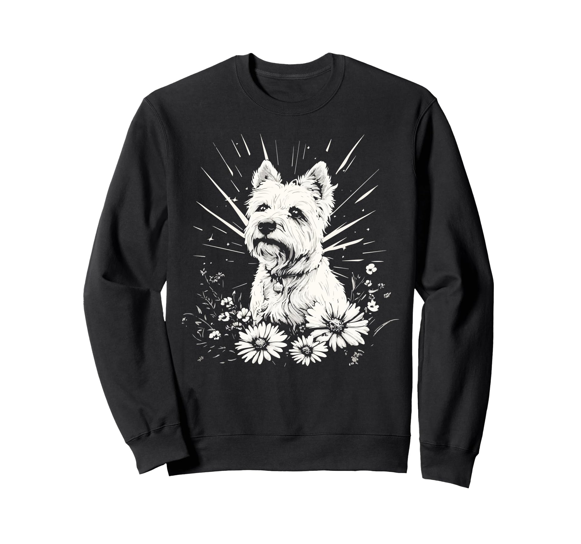 Tattoo Lover West Highland White Sweatshirt - Fun Novelty Design Unisex - T-Shirt, Sweatshirt, Hoodie