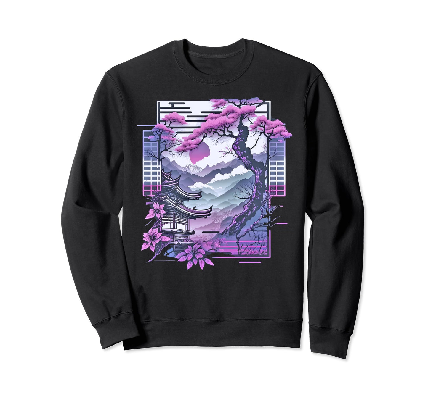 Japan Aesthetic Vaporwave Japanese Sweatshirt - Minimalist Print Unisex - T-Shirt, Sweatshirt, Hoodie