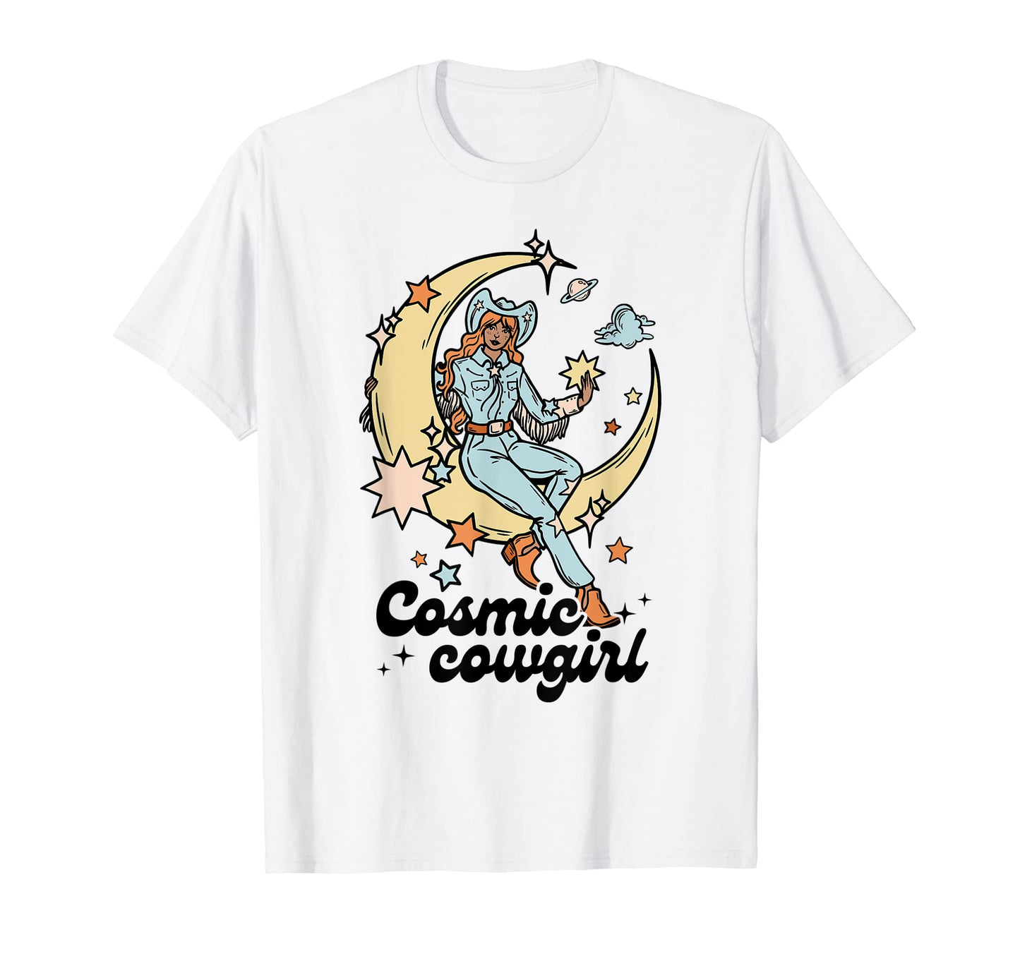 Rodeo Howdy Western Cowboy Cowgirl Space T-Shirt - Streetwear Style Unisex - T-Shirt, Sweatshirt, Hoodie