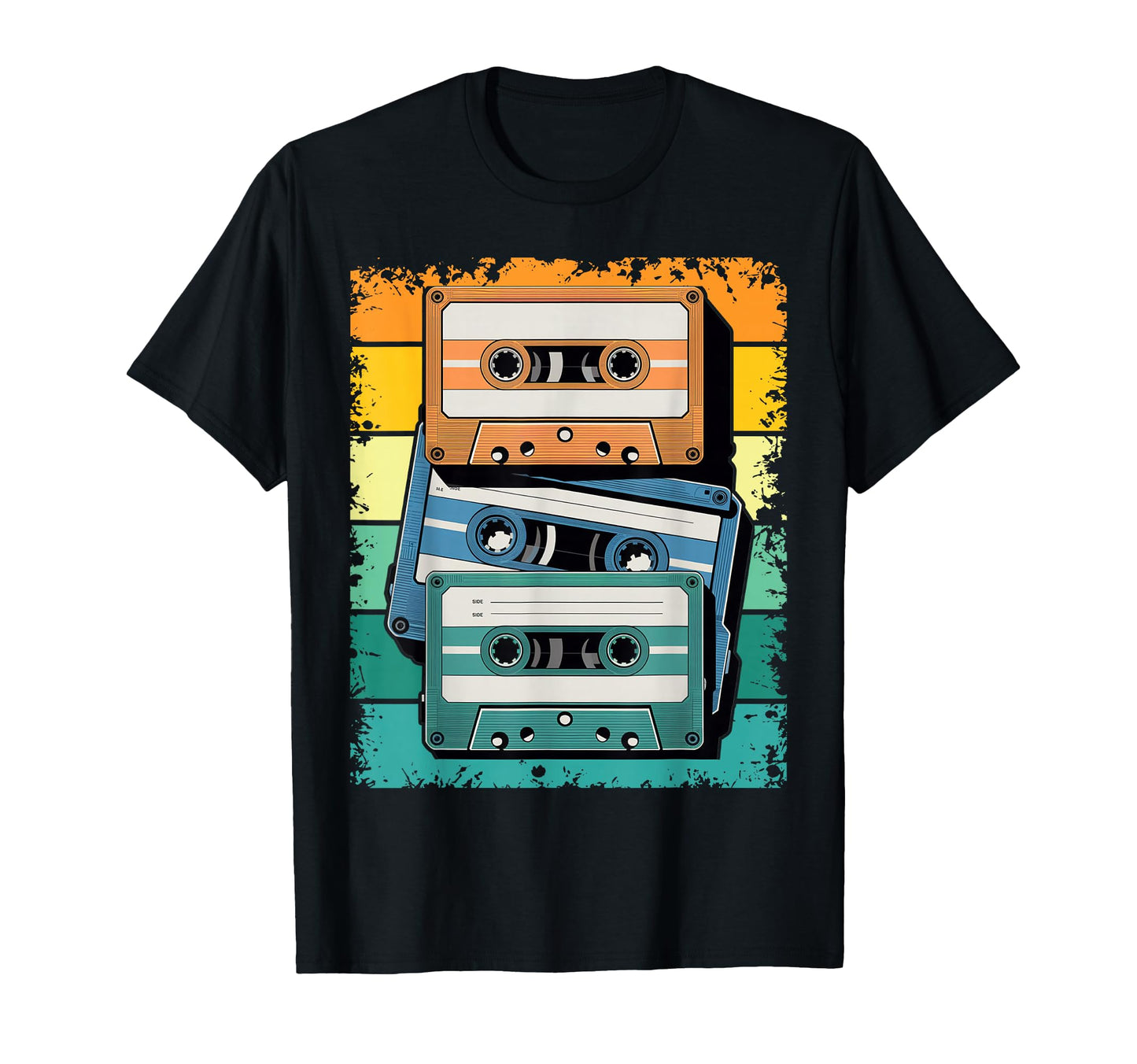 Old School Hip Hop Dj Mix Tape T-Shirt - Novelty Apparel for Adults - T-Shirt, Sweatshirt, Hoodie