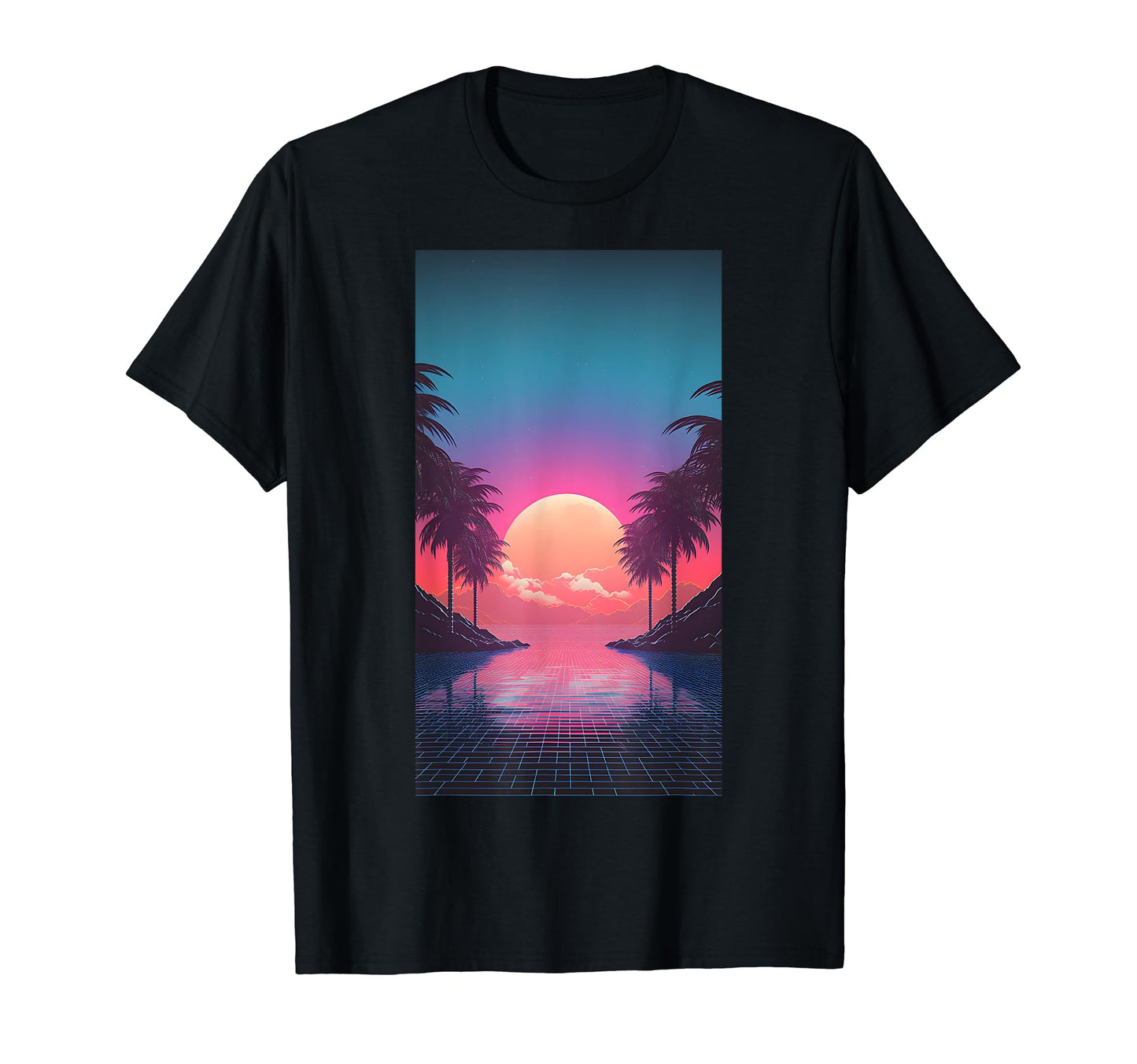 Aesthetic Vaporwave 80S Aesthetic T-Shirt - Minimalist Print Unisex - T-Shirt, Sweatshirt, Hoodie