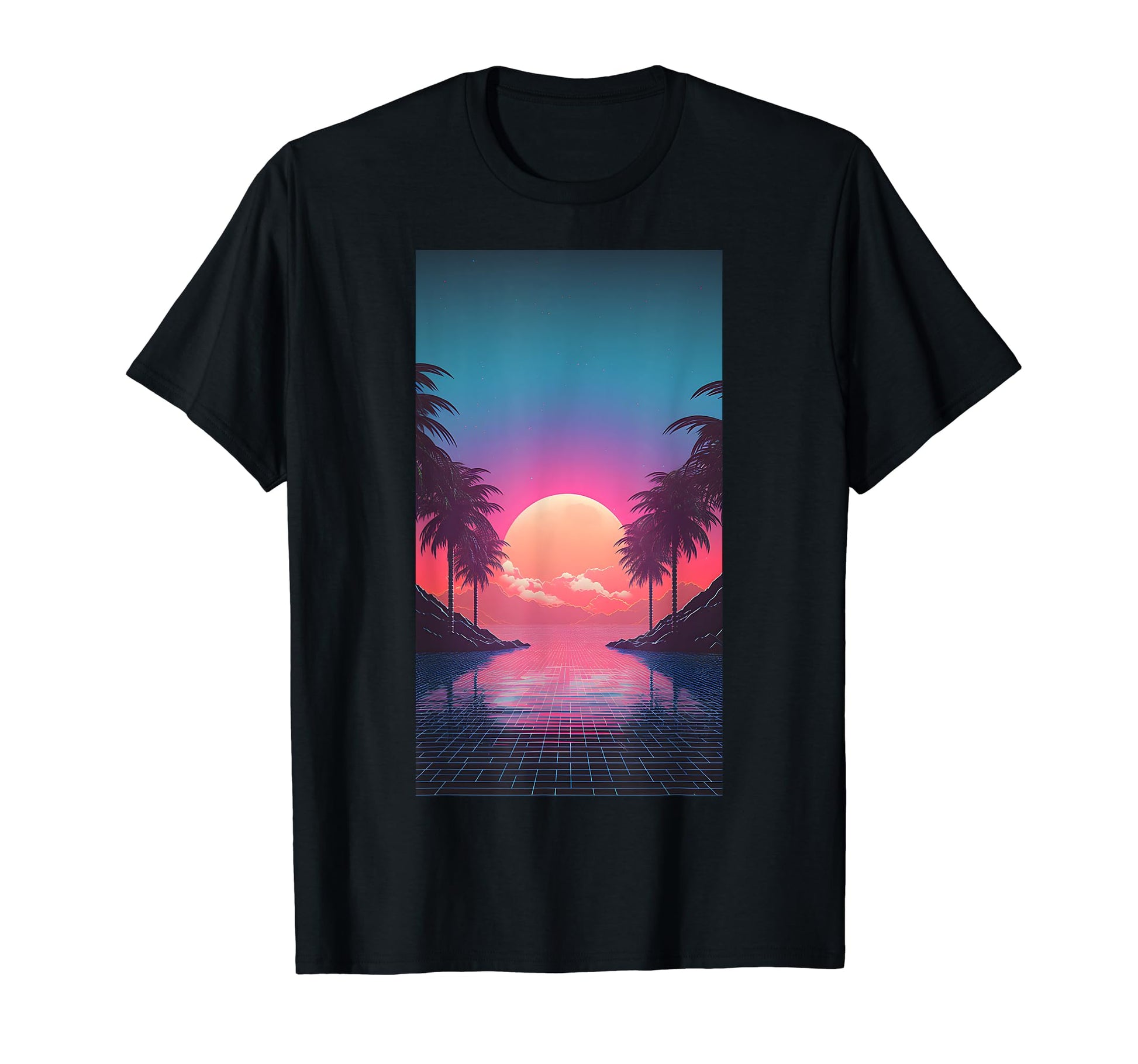 Aesthetic Vaporwave 80S Aesthetic T-Shirt - Minimalist Print Unisex - T-Shirt, Sweatshirt, Hoodie