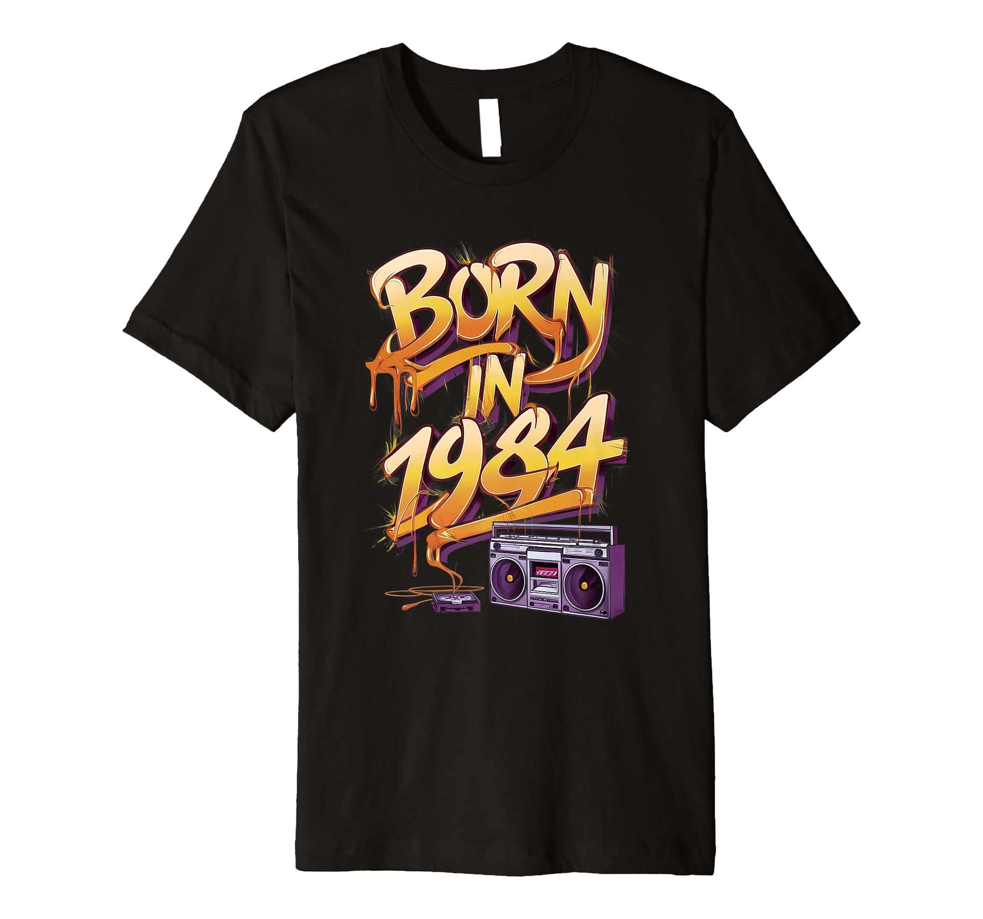 40Th Birthday Gifts Born 1984 Hip T-Shirt - Fun Novelty Design for Adults - T-Shirt, Sweatshirt, Hoodie