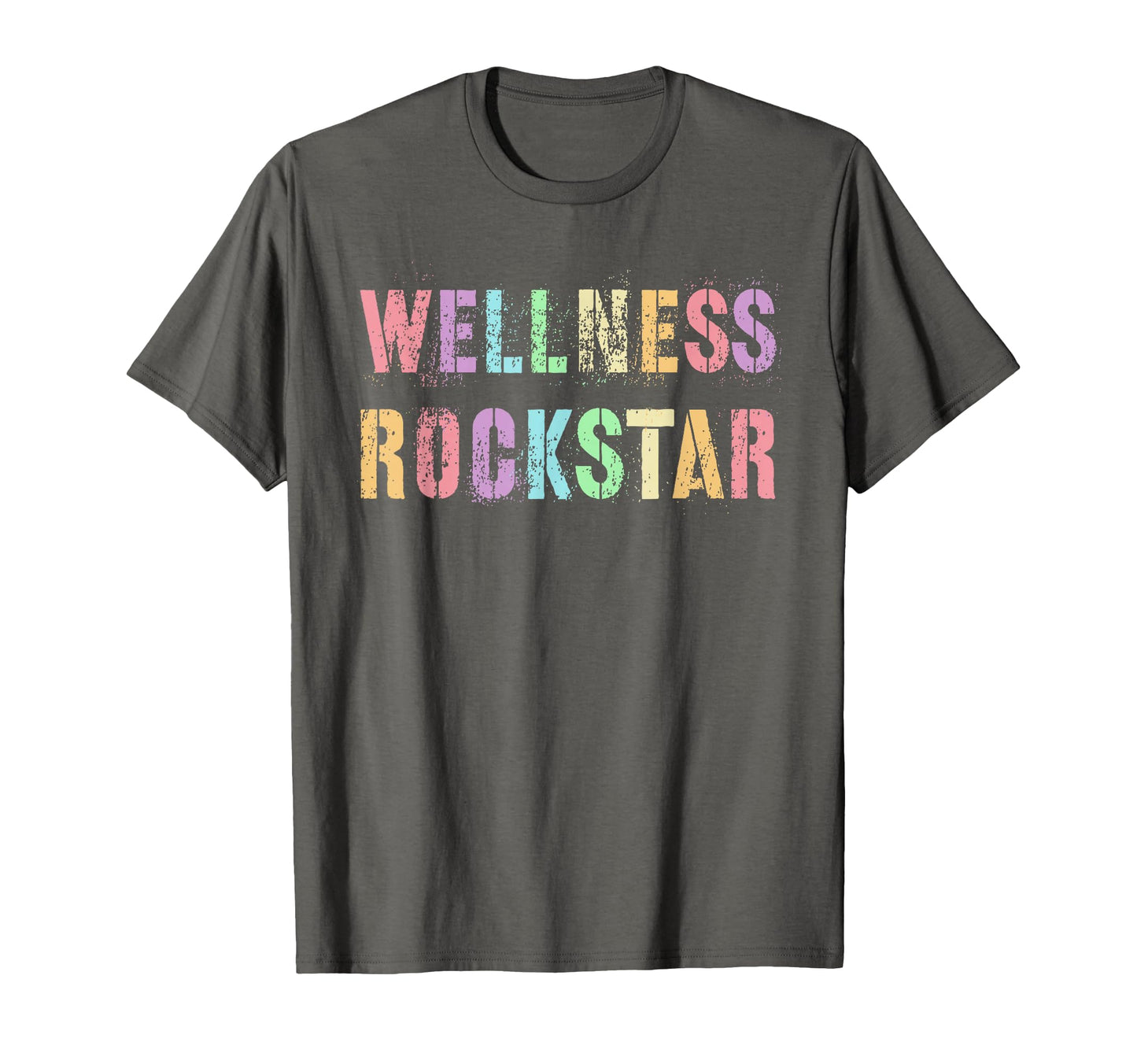 Wellness Rockstar Health Vibes My T-Shirt - Custom Art Print Men Women - T-Shirt, Sweatshirt, Hoodie
