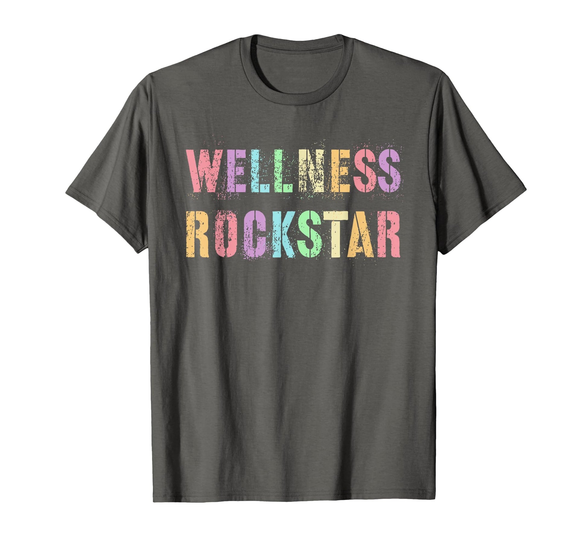 Wellness Rockstar Health Vibes My T-Shirt - Custom Art Print Men Women - T-Shirt, Sweatshirt, Hoodie
